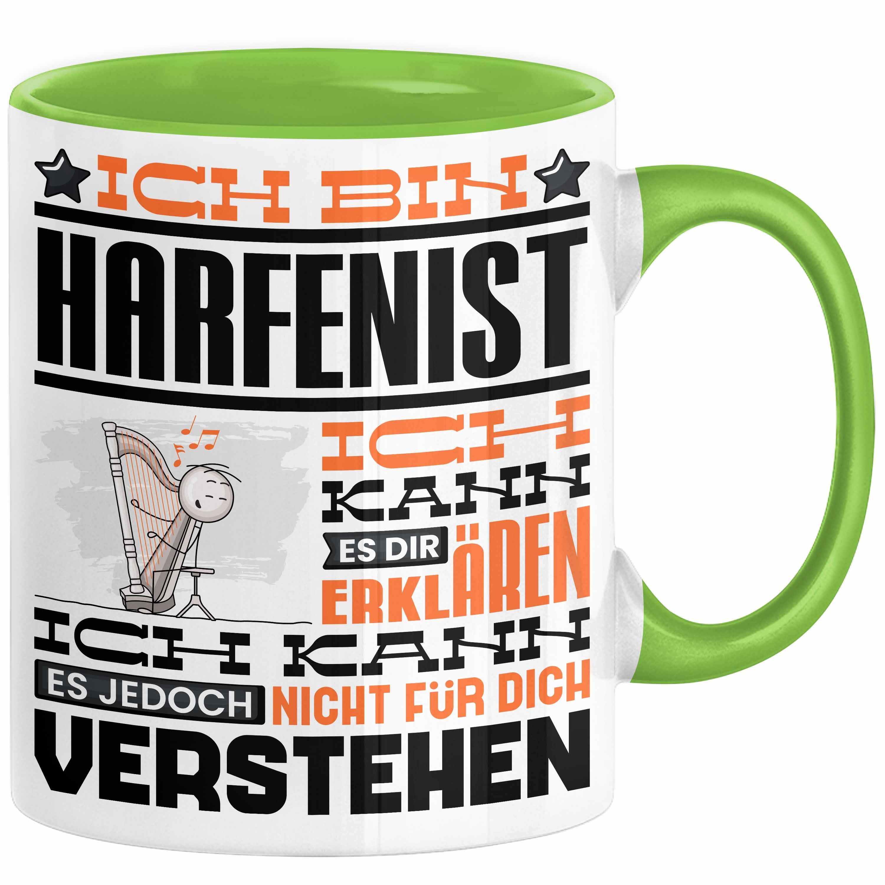 Tasse Harfenist Geschenk Tasse Lustige Geschenkdiee für einen Harfenist Gebu
