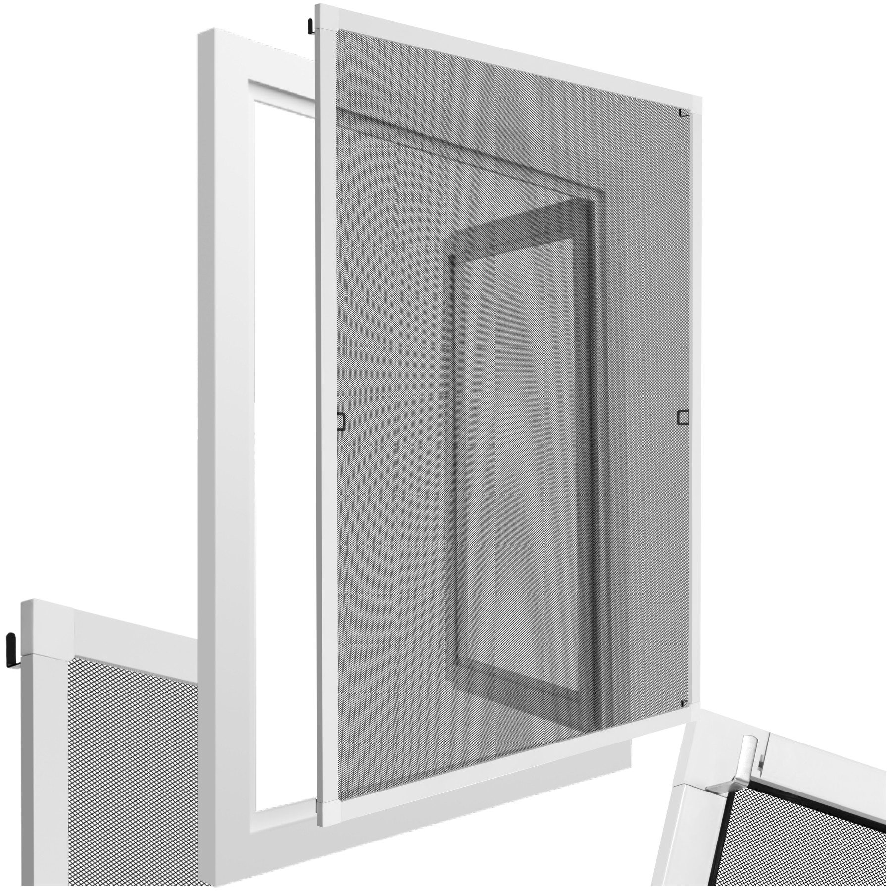 tectake Insektenschutz-Fensterrahmen Fliegengitter, für Fenster günstig online kaufen