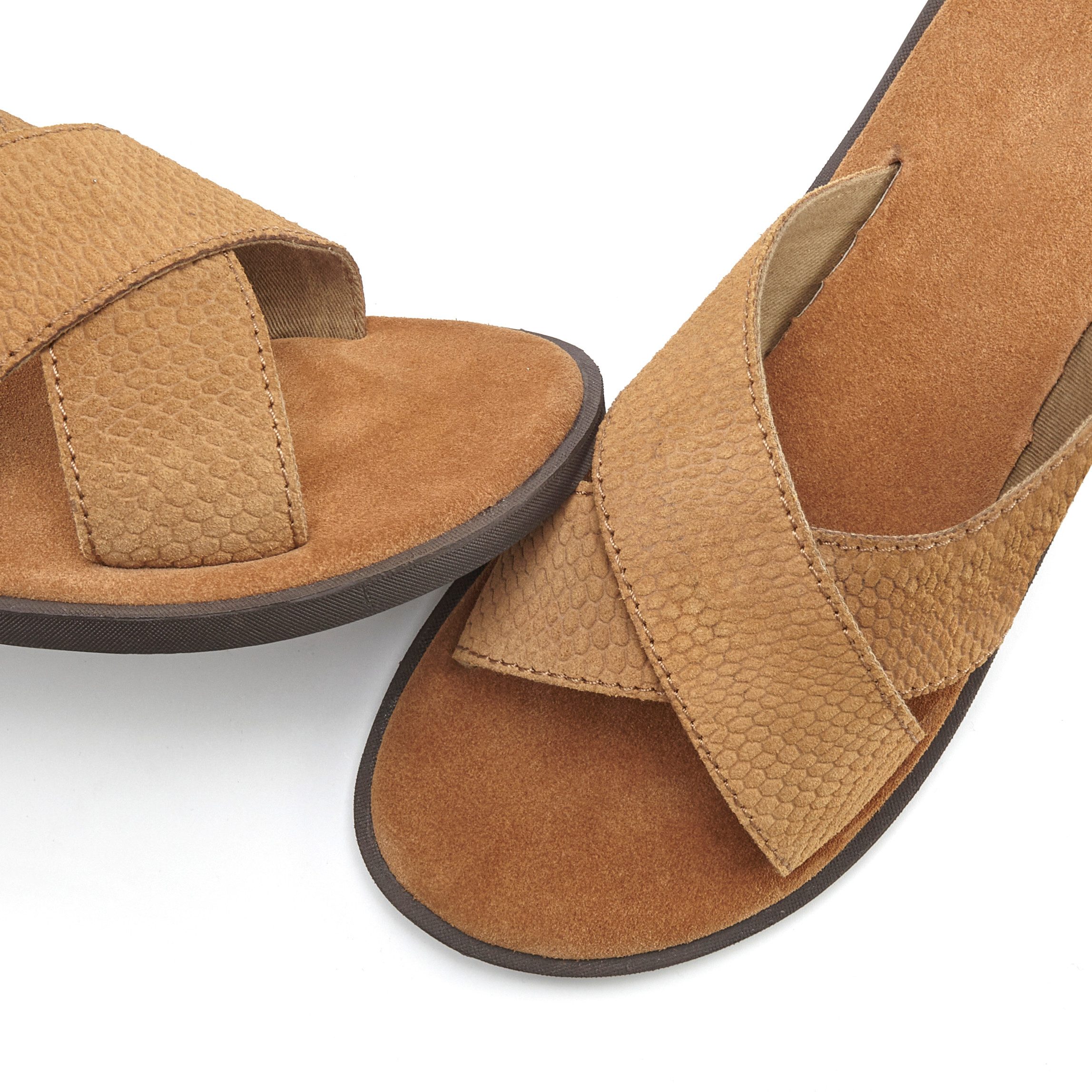 Beachtime Sommerschuhe, offener Schuh, Sandale Pantolette NEU aus weichem Leder mit leichter Sohle