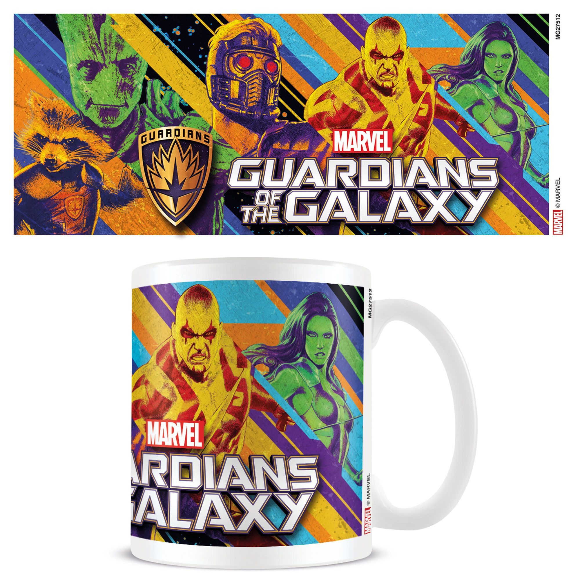 Tasse Guardians of the Galaxy - Lizenz Tassen - Colourized Heros