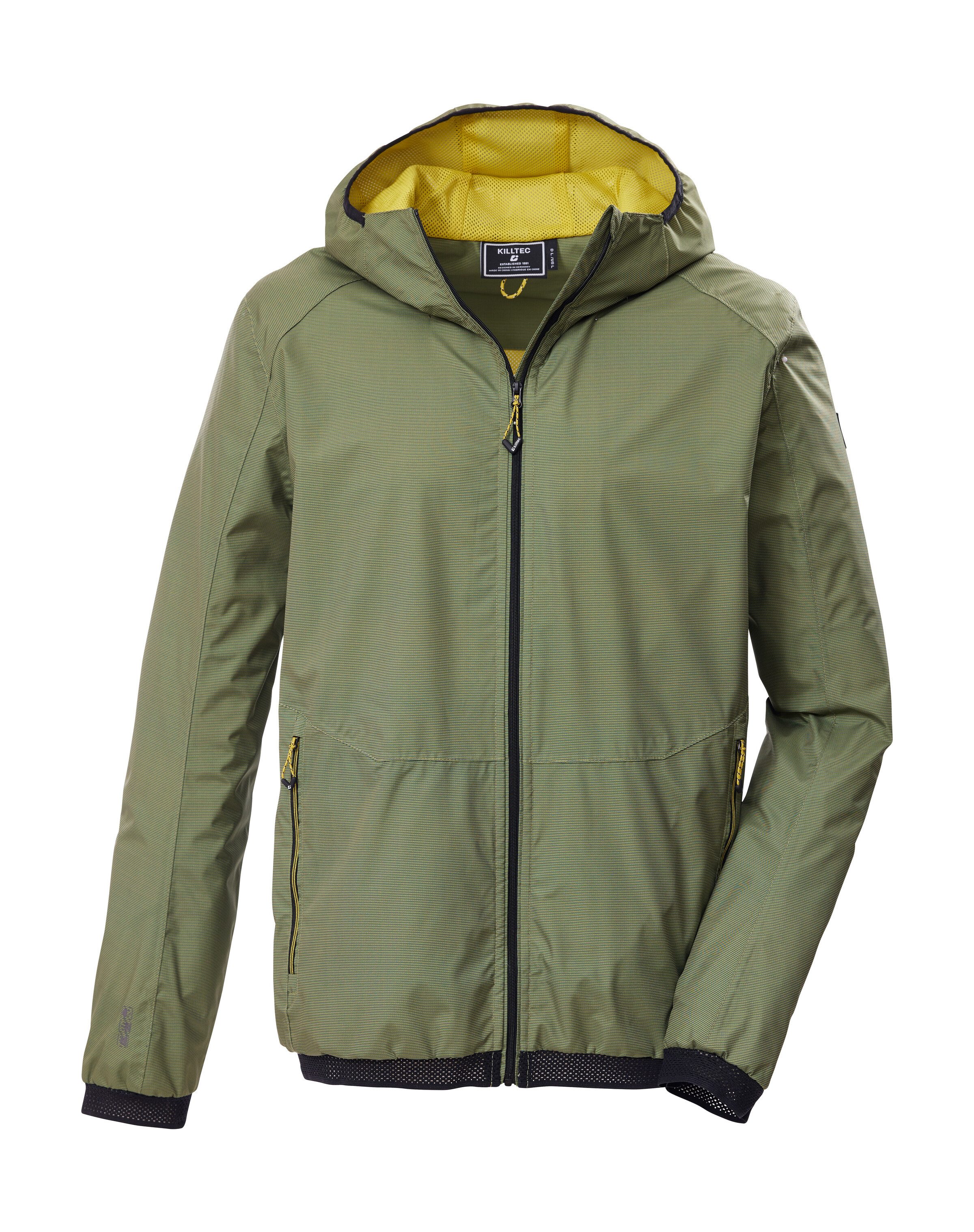 Killtec Funktionsjacke KOS 26 MN JCKT Leichte, wasserdichte, atmungsaktive Herrenjacke, verstaubar