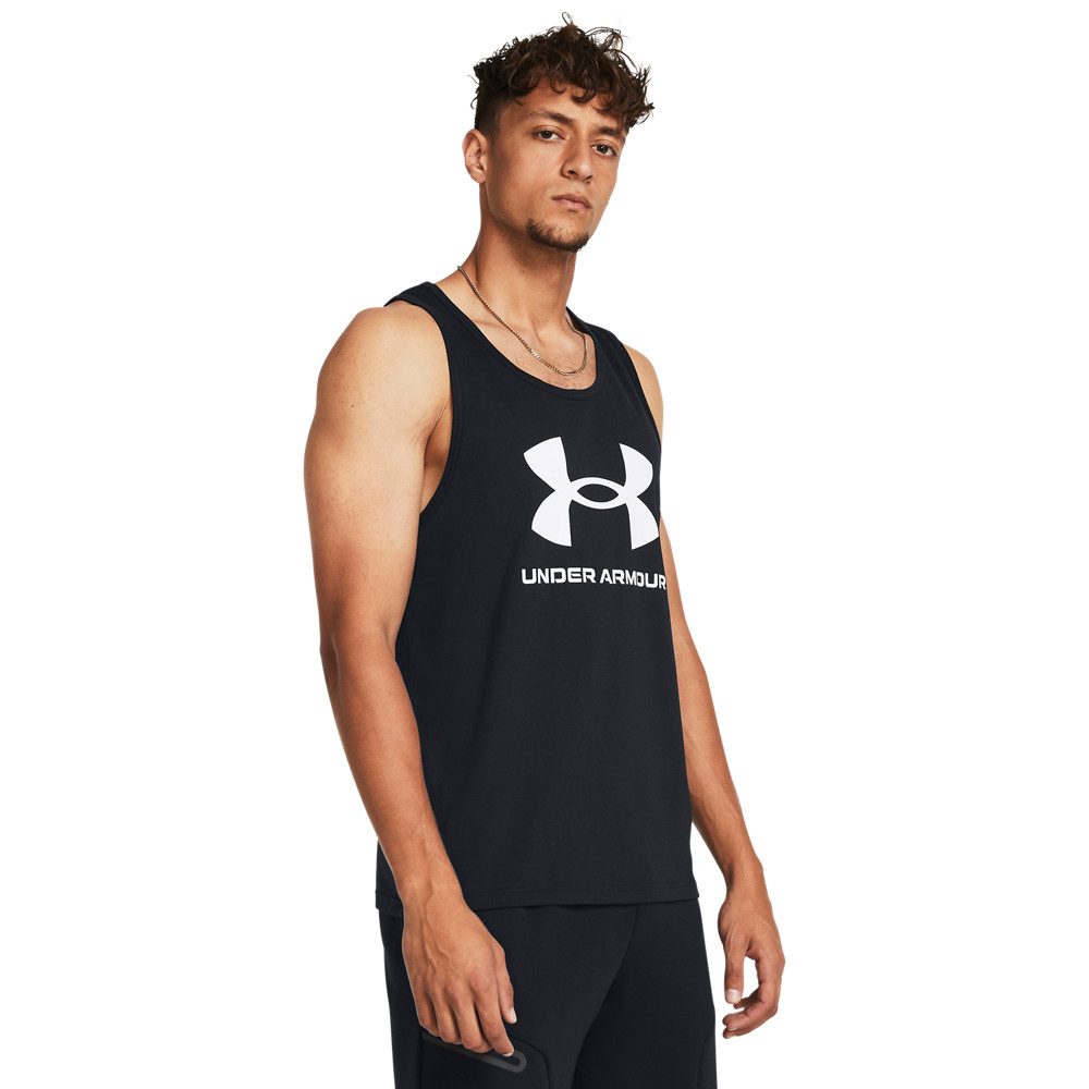 Trainingstop UA Sportstyle Tanktop mit Logo