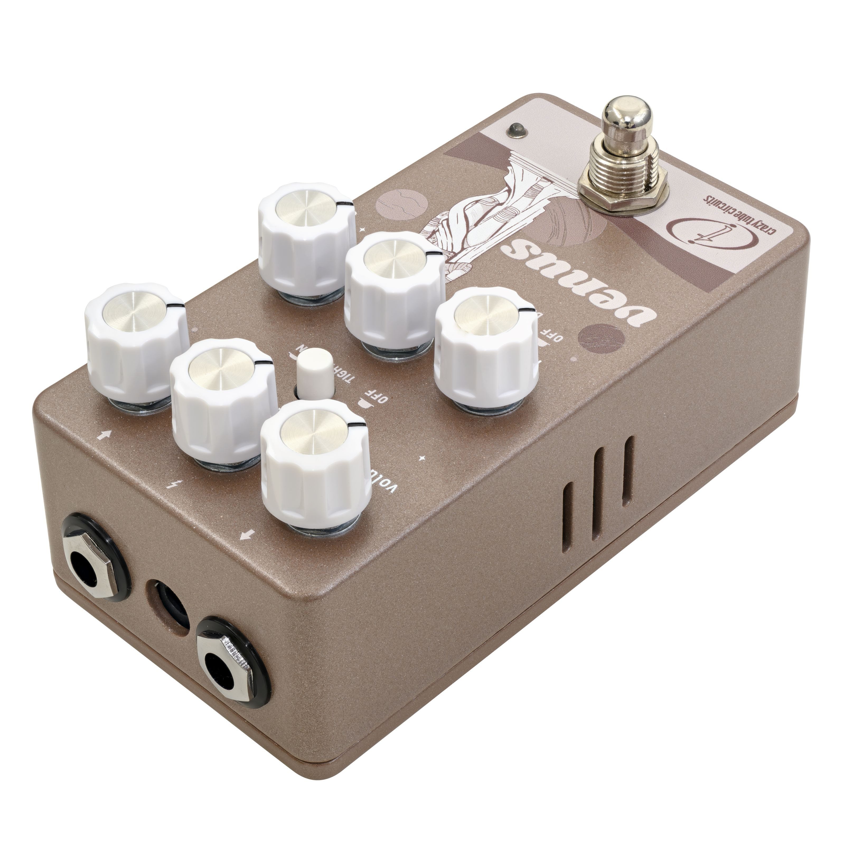 Crazy Tube Circuits Musikinstrumentenpedal, (Effekte, Verzerrer), Venus Overdrive - Verzerrer für Gitarren