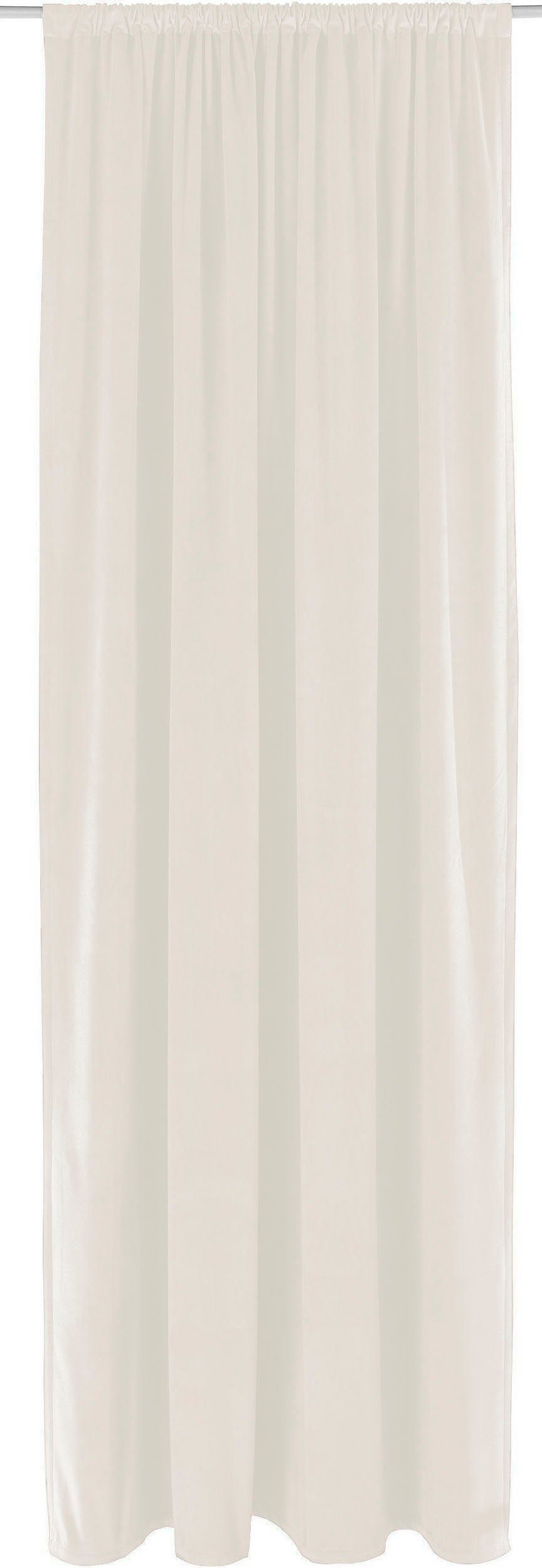 Vorhang Rue Nicolet, GALA, Stangendurchzug (1 St), blickdicht, Polyester, Samt blickdicht gewebt beige