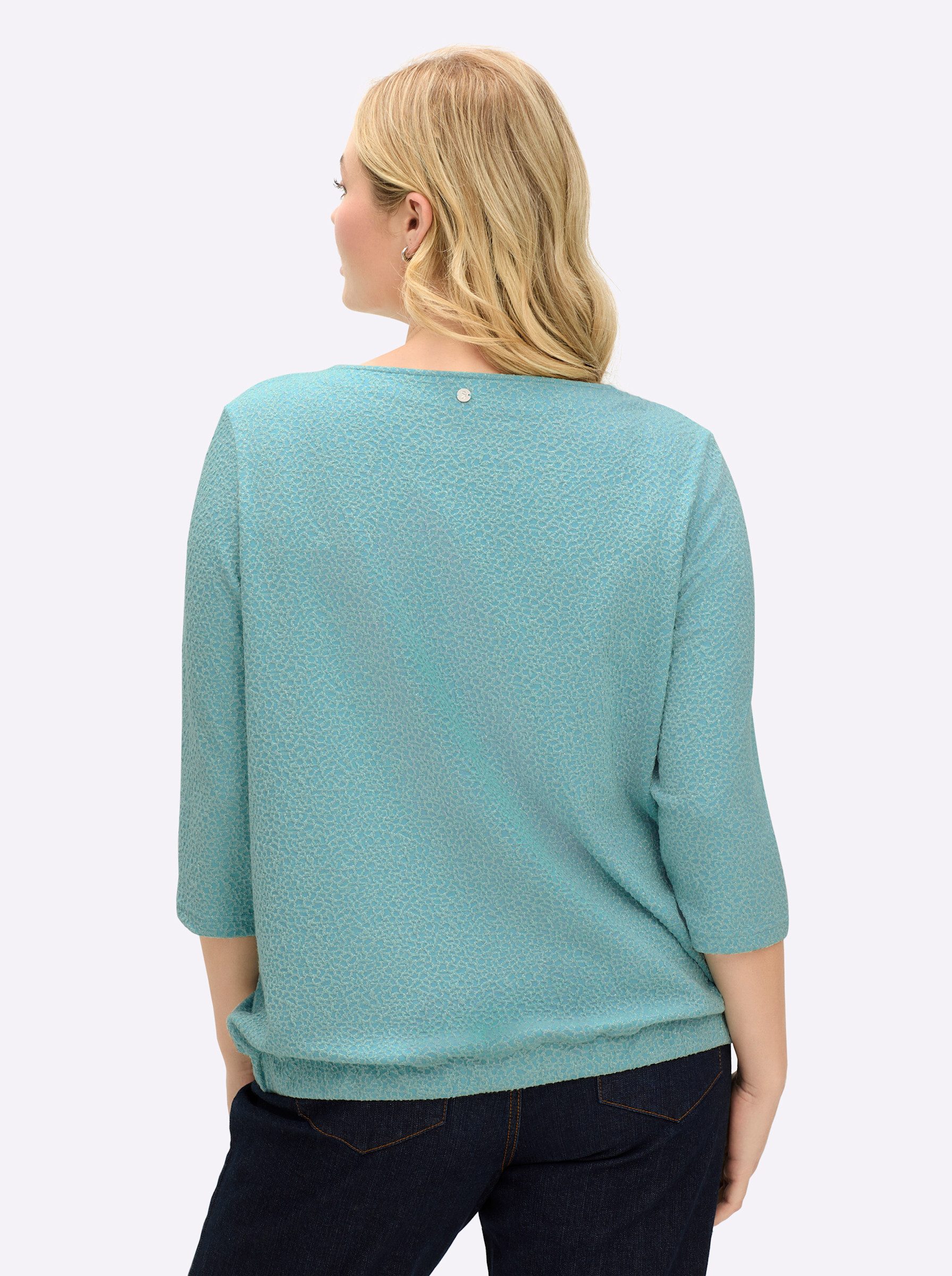 Sheego Sweater Sweatshirt 3/4-Arm