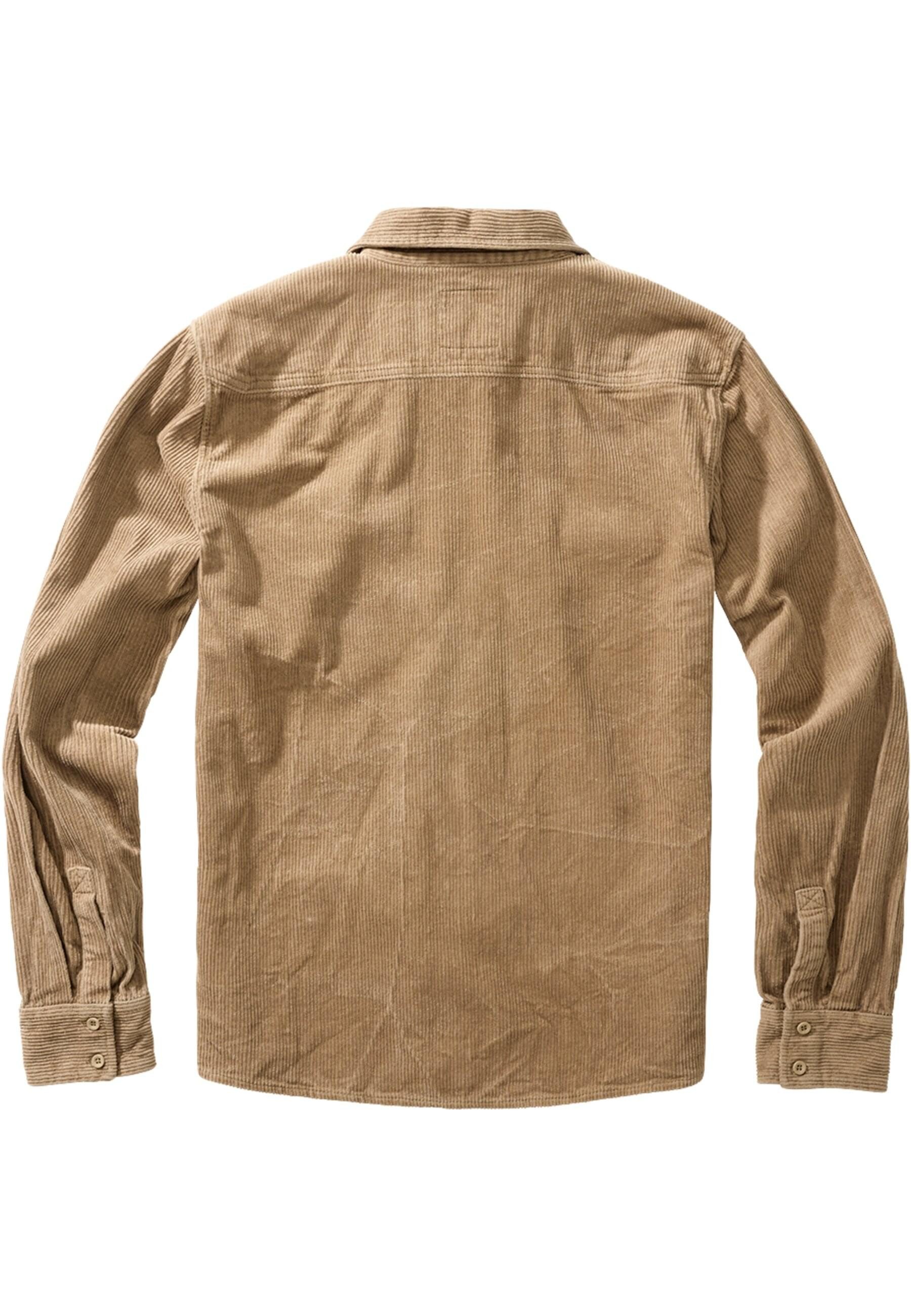 Brandit Langarmhemd "Brandit Herren Corduroy Classic Shirt Long Sleeve" 1 t günstig online kaufen