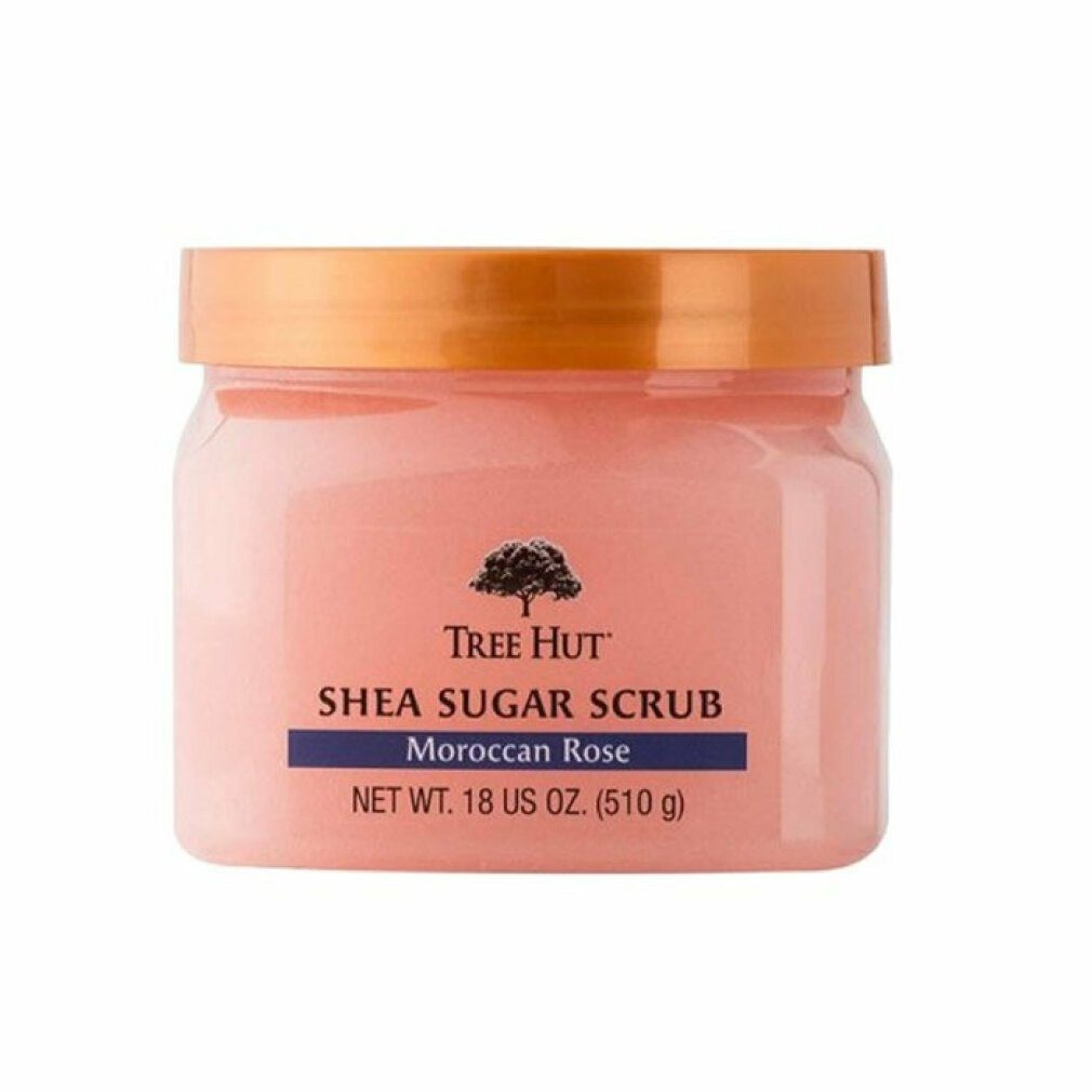 Tree Hut Körperpeeling Shea Sugar Scrub Moroccan Rose 510g
