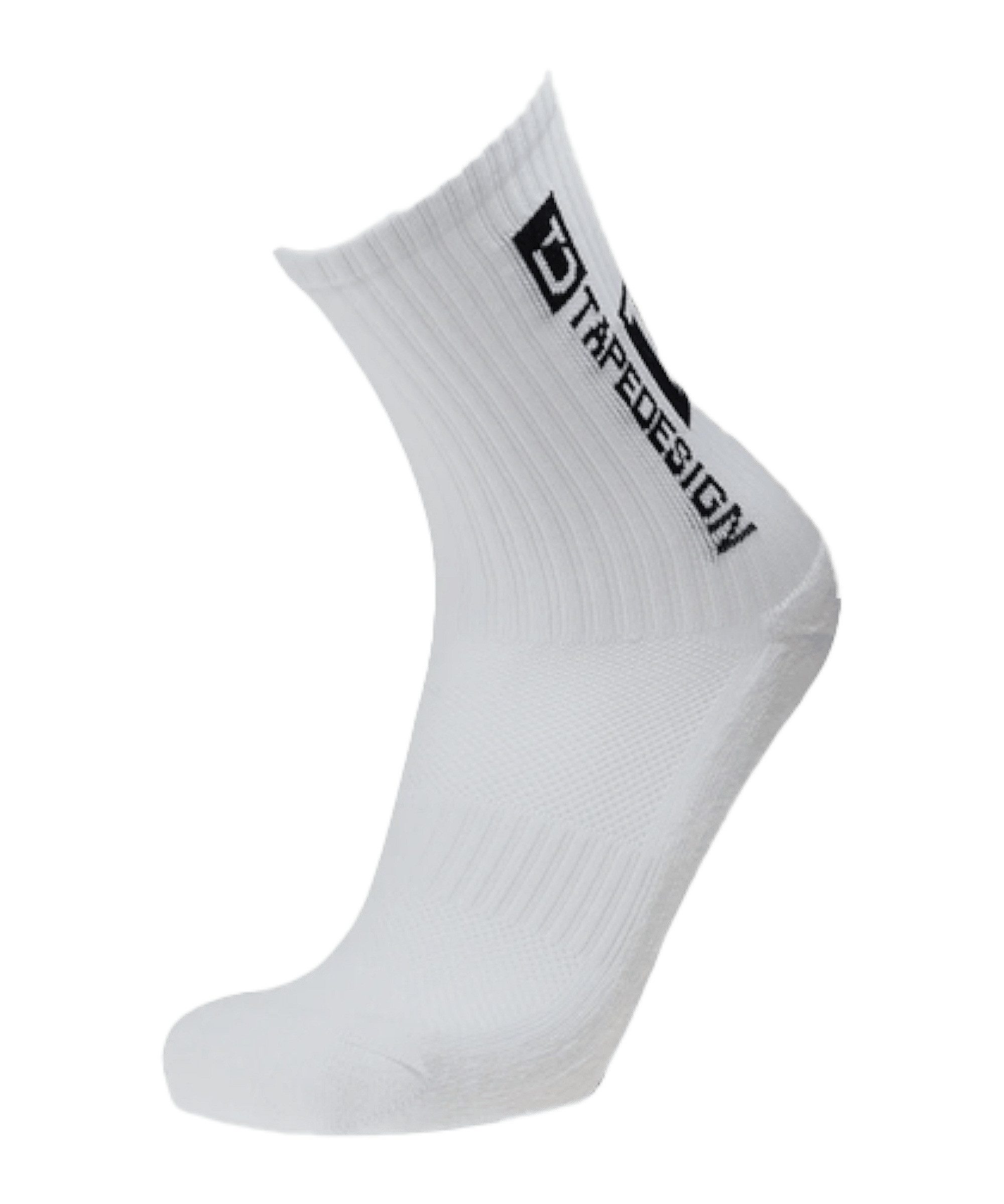 Tapedesign Sportsocken Tapedesign Gripsocks Allround Socken Kids Weiß Baumwolle