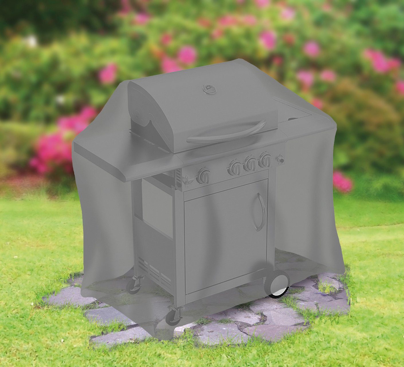 Tepro Grill-Schutzhülle, BxLxH: 130x65x100 cm, für Gasgrill mittel