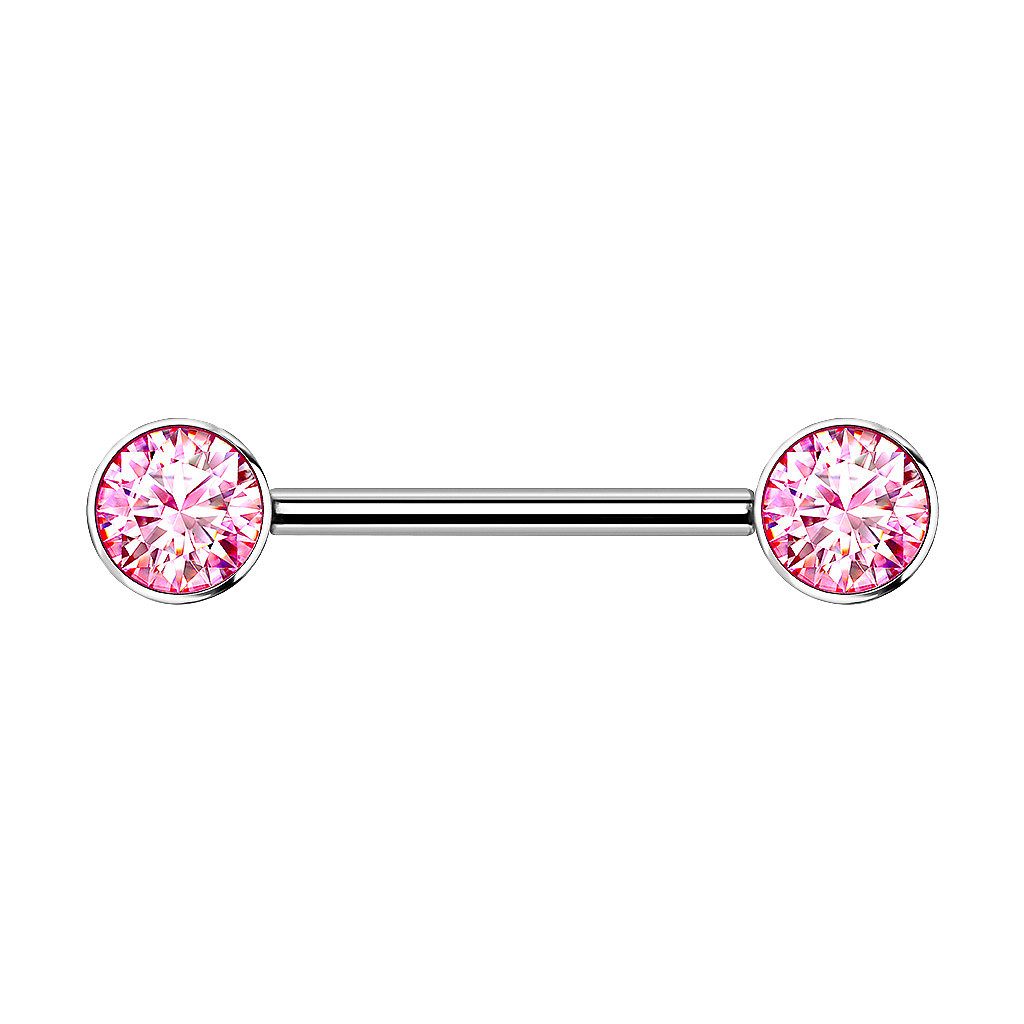 Taffstyle Intimpiercing Intim Titan Brustwarzenpiercing Kristall günstig online kaufen