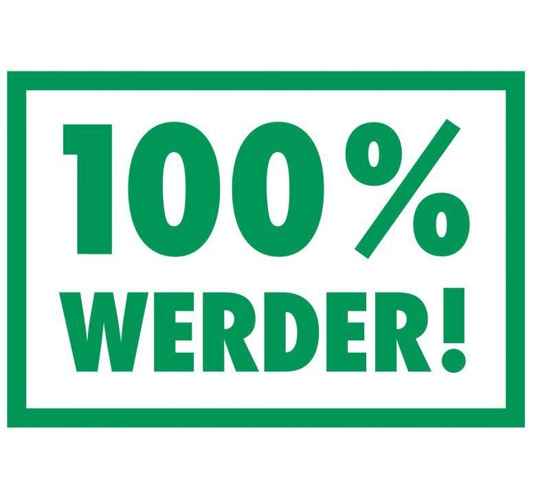 Wall-Art Wandtattoo Werder Bremen 100% St) (1