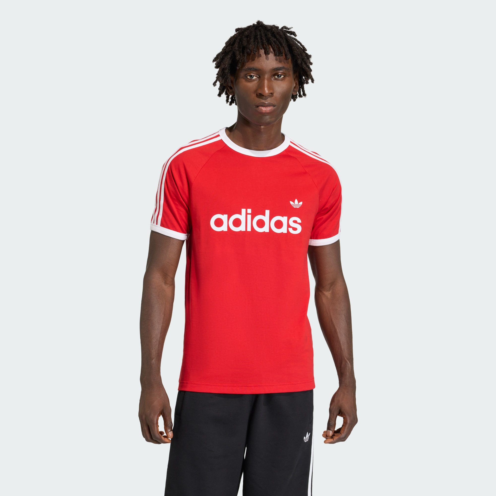 adidas Originals T-Shirt 3-STREIFEN SLIM RINGER T-SHIRT