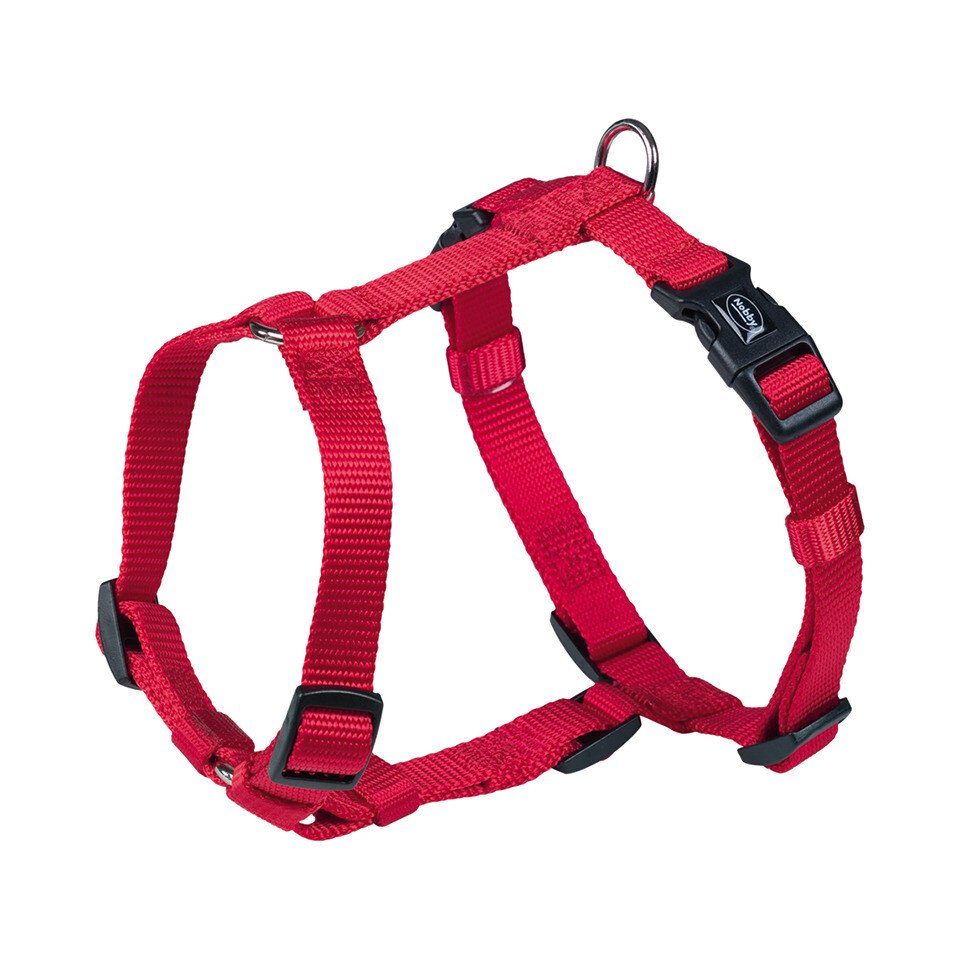 Nobby Maulkorb Nobby Hundegeschirr Classic rot, Nylon, Nylon Halsband und Geschirr