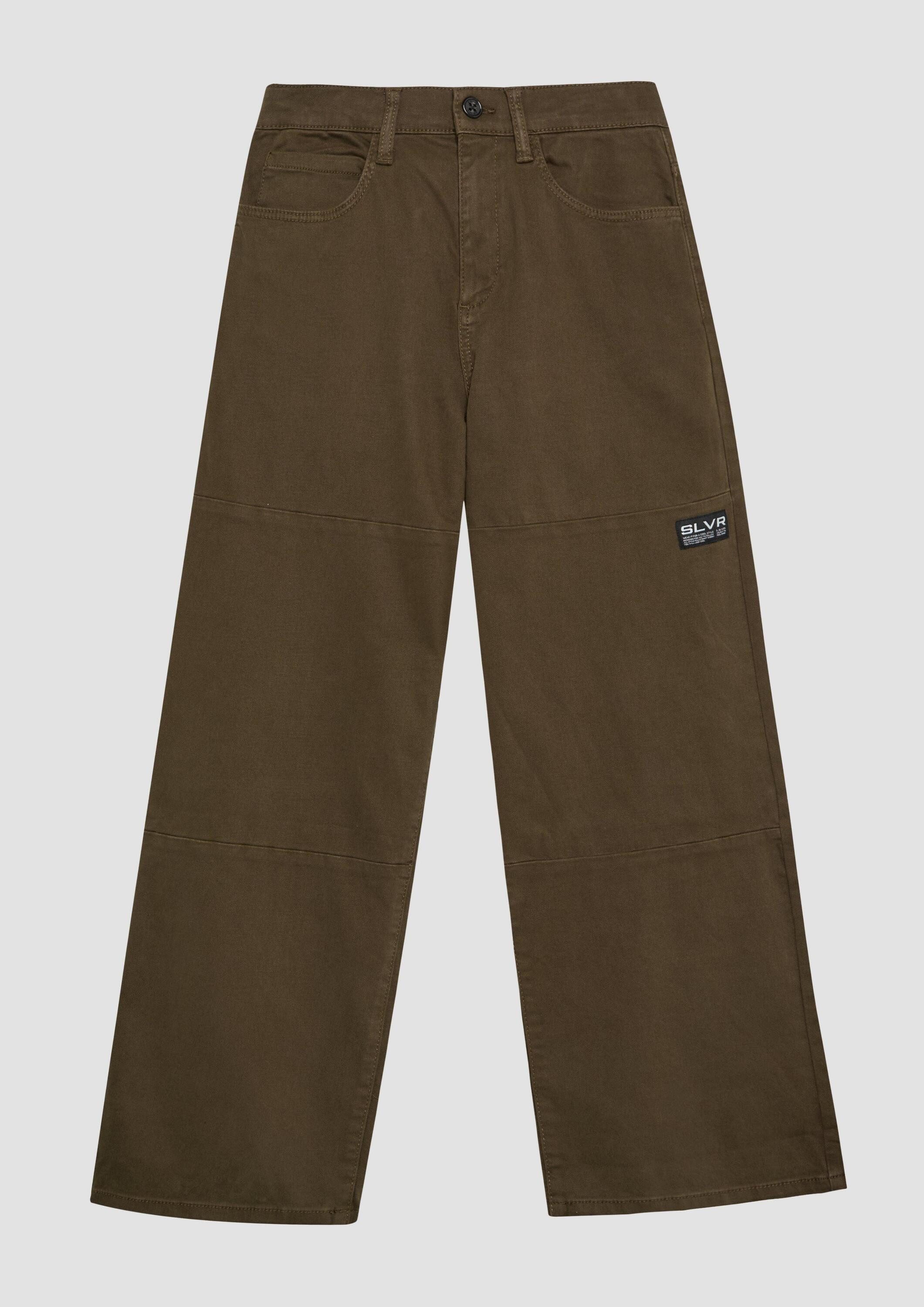 s.Oliver Chinos Hose BAGGY Baggy-Hose / Relaxed Fit / Mid Rise / Wide Leg