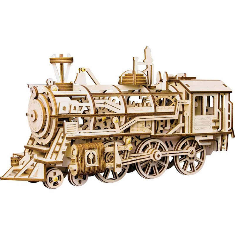 PICHLER 3D-Puzzle »Holzbausatz Lokomotive«, Puzzleteile