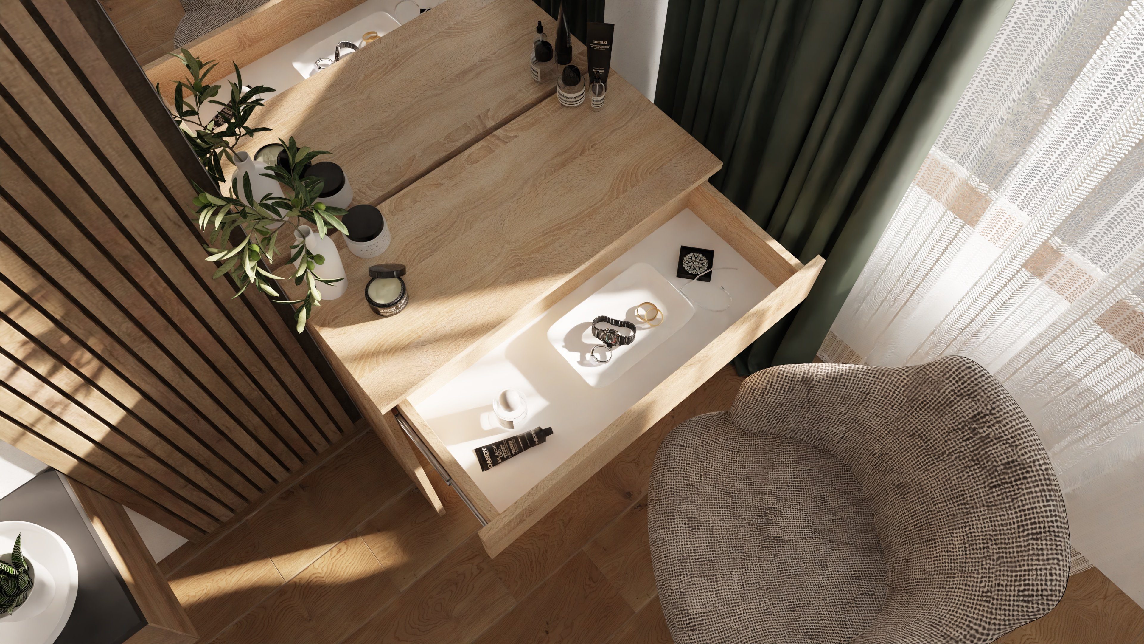 Platan Room Schminktisch Schminktisch Kosmetiktisch mit günstig online kaufen