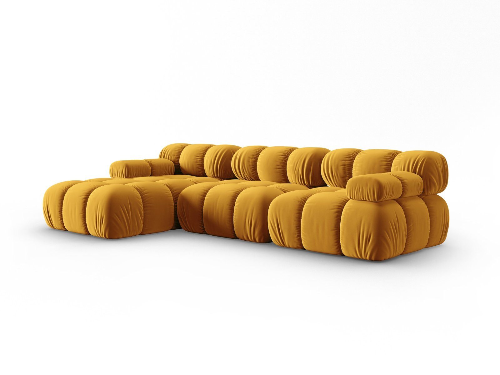 Micadoni Ecksofa Bellis, modular 4-Sitzer günstig online kaufen