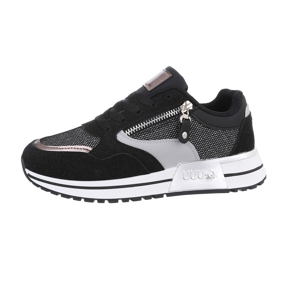 Ital-Design Damen Low-Top Freizeit Sneaker (85878174) Flach Sneakers Low in günstig online kaufen