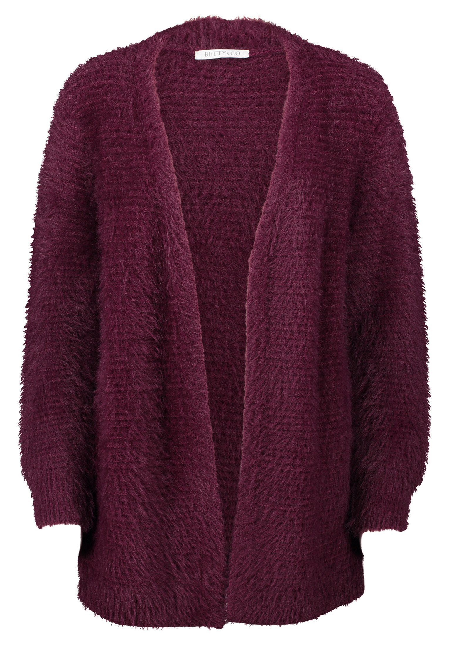 Betty&Co Strickjacke Damen Strick-Cardigan ohne Verschluss (1-tlg) günstig online kaufen