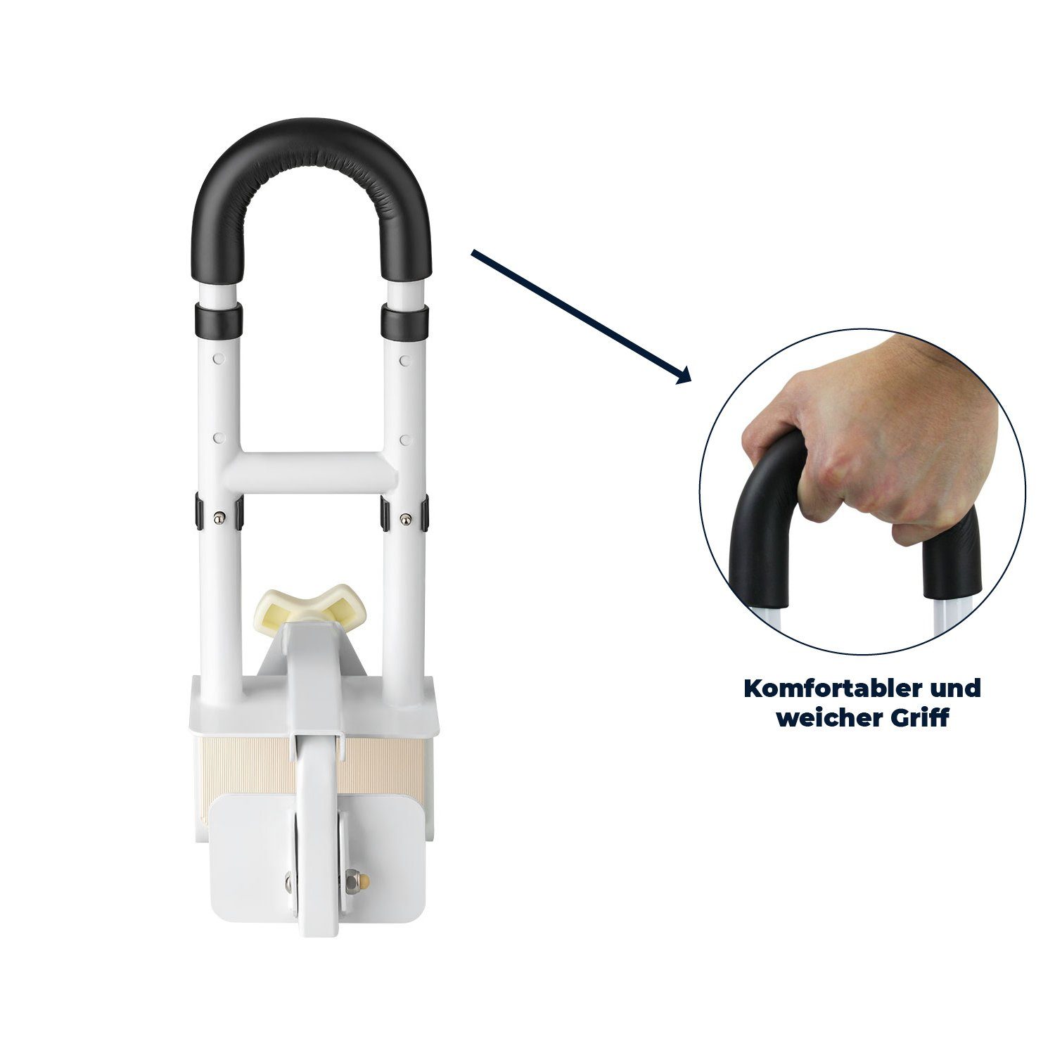 flexilife Badewannen-Einstiegshilfe Premium Badewannen-Einstiegshilfe bis 130 kg, individuell anpassbar