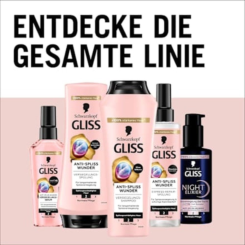 Gliss Kur Haarshampoo Gliss ANTI-SPLISS WUNDER Shampoo