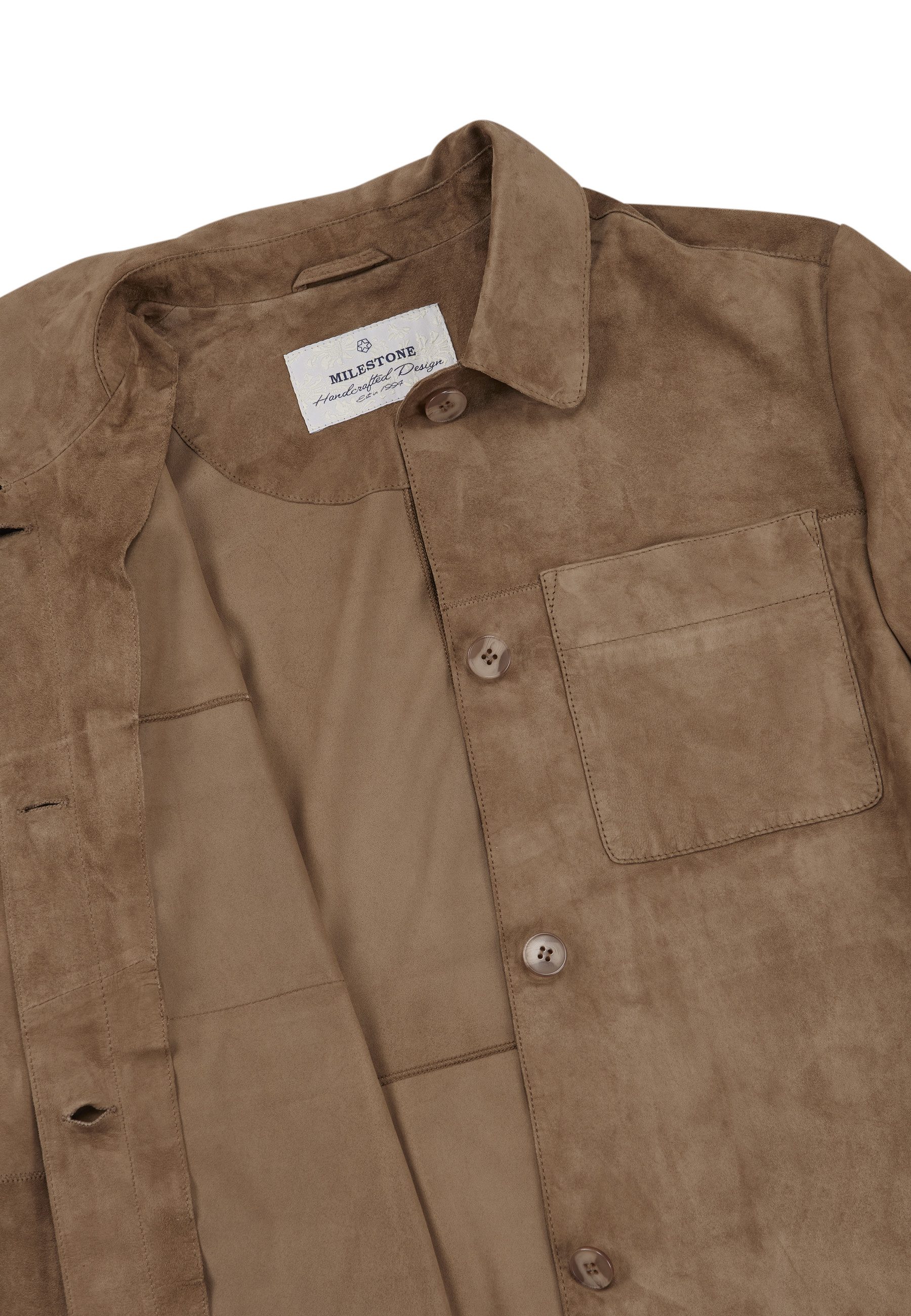 Hemdjacke MSVicki Damen Overshirt Übergangsjacke klassisch