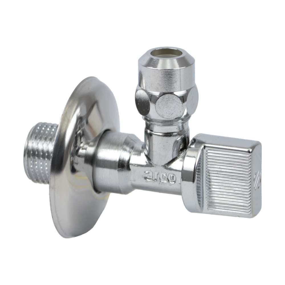 Thomas Lungwitz Industrievertretungen Ablaufgarnitur Kugel-Eckventil 1/2", verchromt