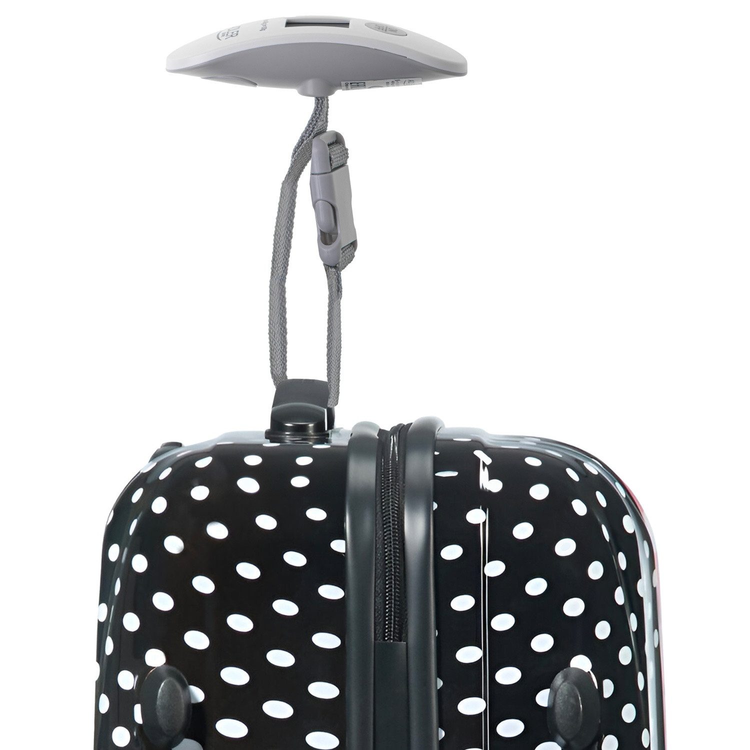 Adler Kofferwaage Reisegepäckwaage 40 kg mit LCD-Display & Tara-Funktion, Tragkraft 40 kg, (1-tlg), bis 40 kg – Bild 4 von 5
