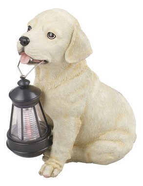 bmf-versand LED Solarleuchte Solarleuchte Garten 2er Set Hund Tier Deko Solarlampe Außen, Dekolampe, mit Schalter, LED fest integriert, Warmweiß, Gartendekoration, Gartenbeleuchtung, Außenbeleuchtung, Dekoleuchte