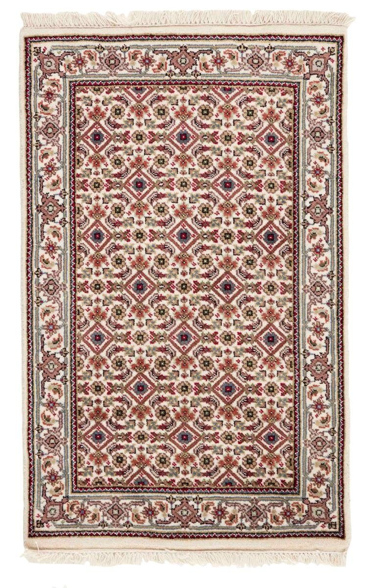 Orientteppich Indo Täbriz 60x98 Handgeknüpfter 12 Trading, Höhe: mm Orientteppich, Nain rechteckig