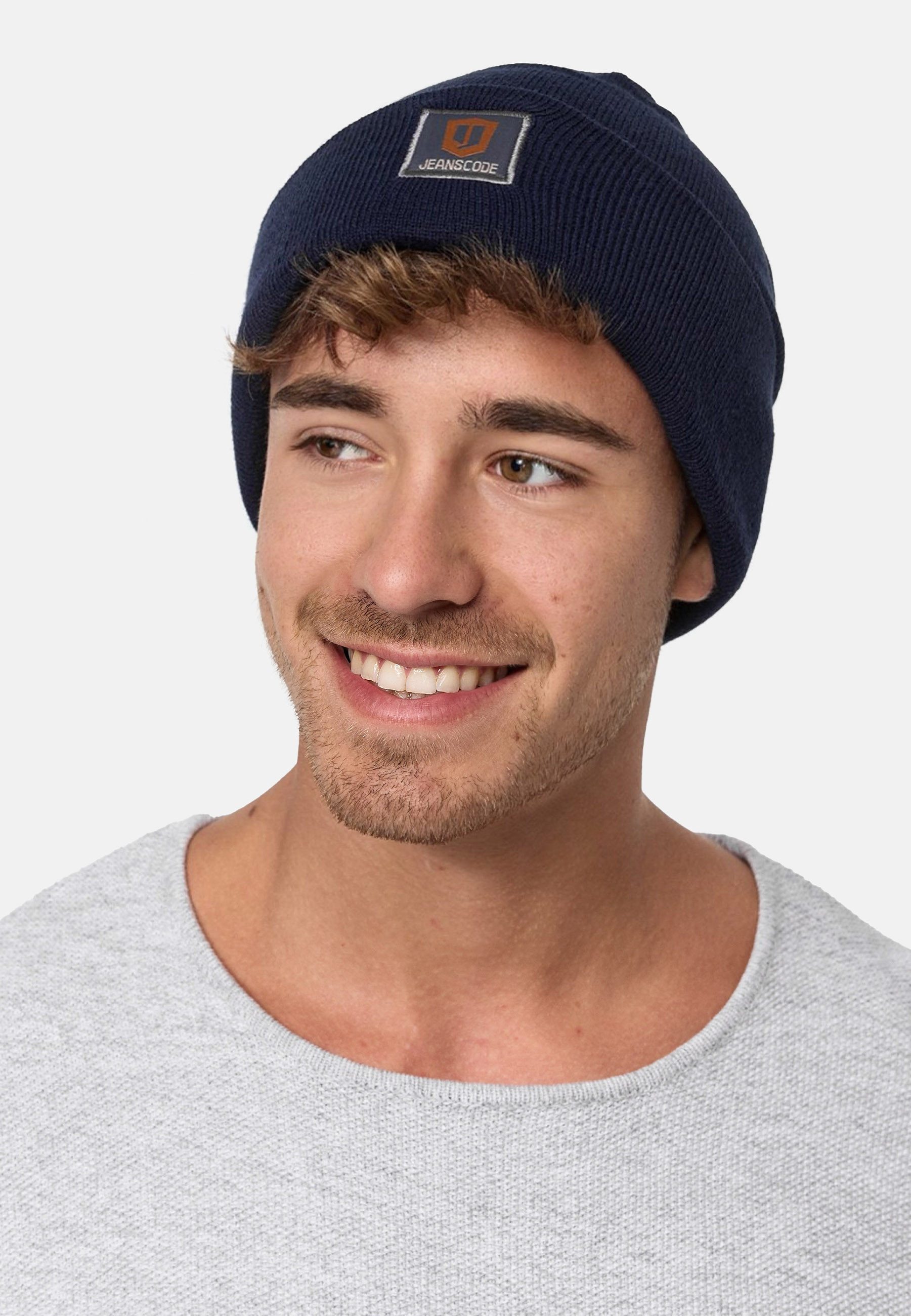 INDICODE Strickmütze Herren Vulcano Herrenmütze Wintermütze (2-St) 2er-Pack