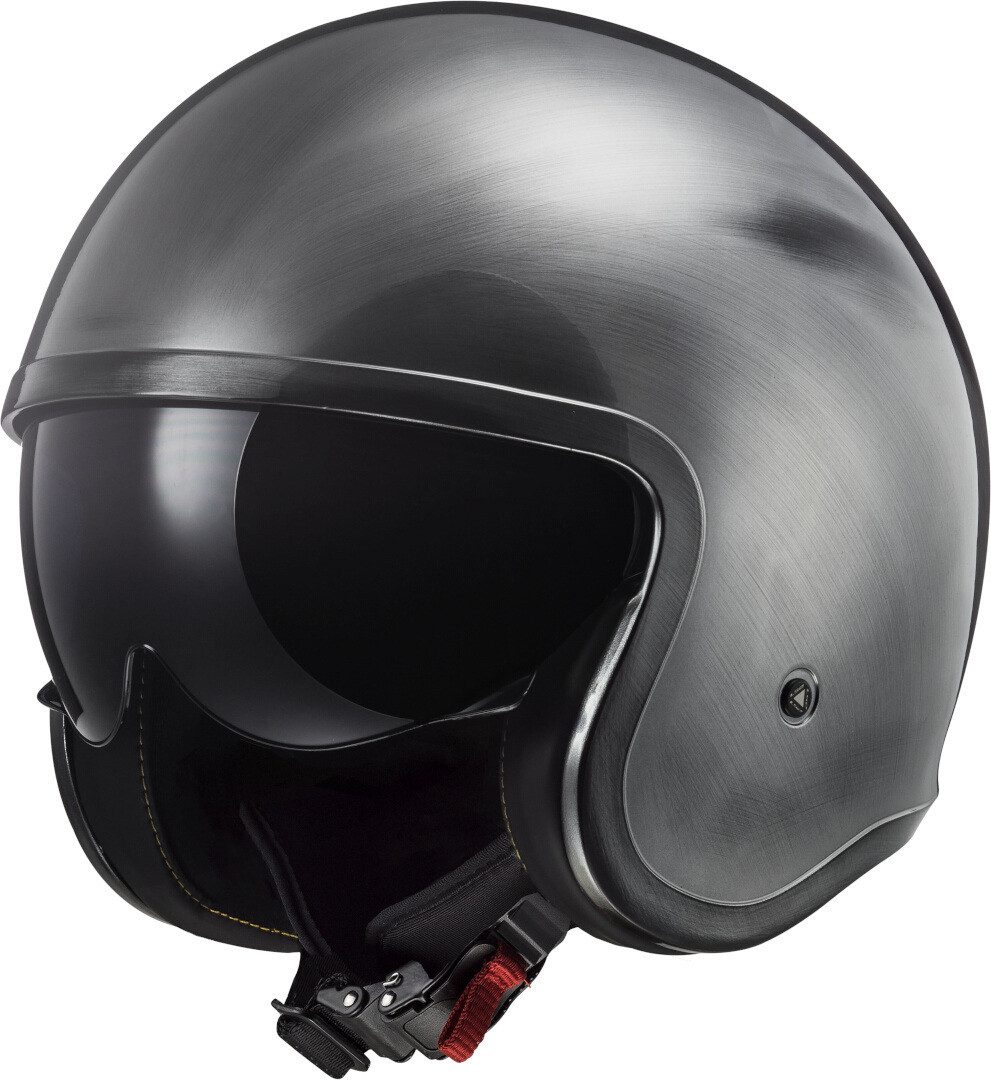 LS2 Motorradhelm OF599 Spitfire II Jeans Jethelm, Integriertes Sonnenvisier