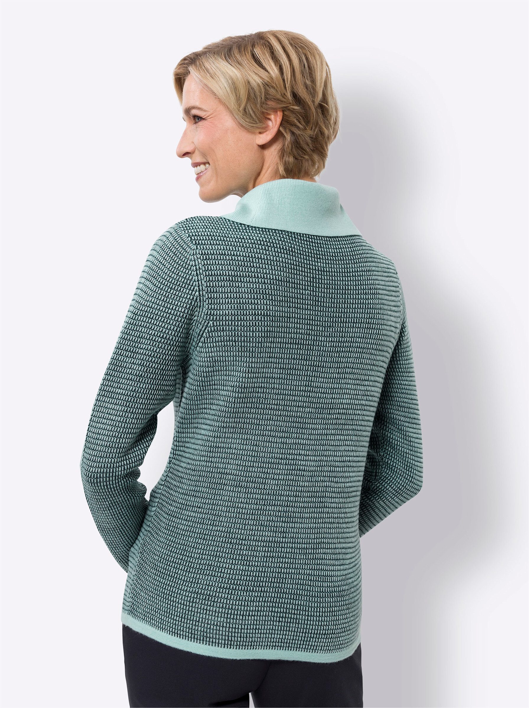 Sieh an! Strickpullover Langarm-Pullover . günstig online kaufen