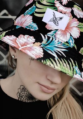 Blackskies Sonnenhut Floraler Bucket Hat Paradise - Schwarz-Floral