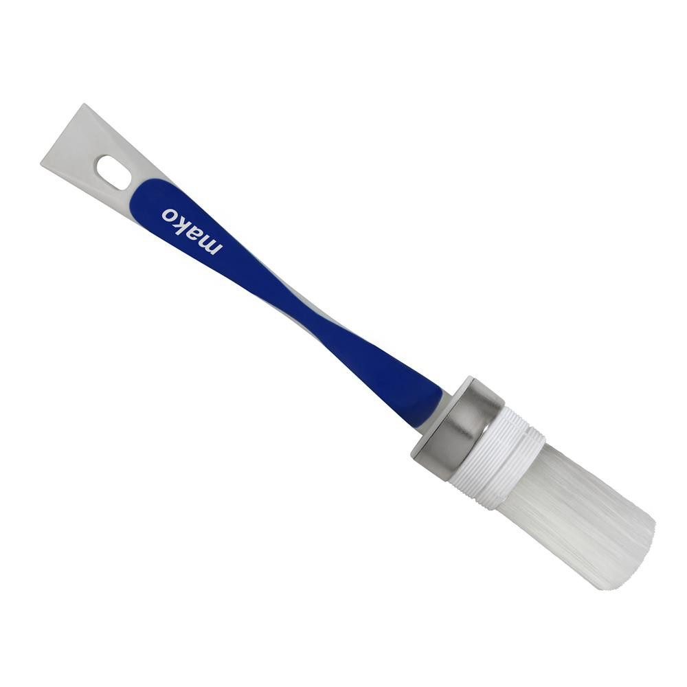 mako Ringpinsel, für Lack, ERGO-Griff (3 Stern) Nr. 4 /25 mm weiße Borsten