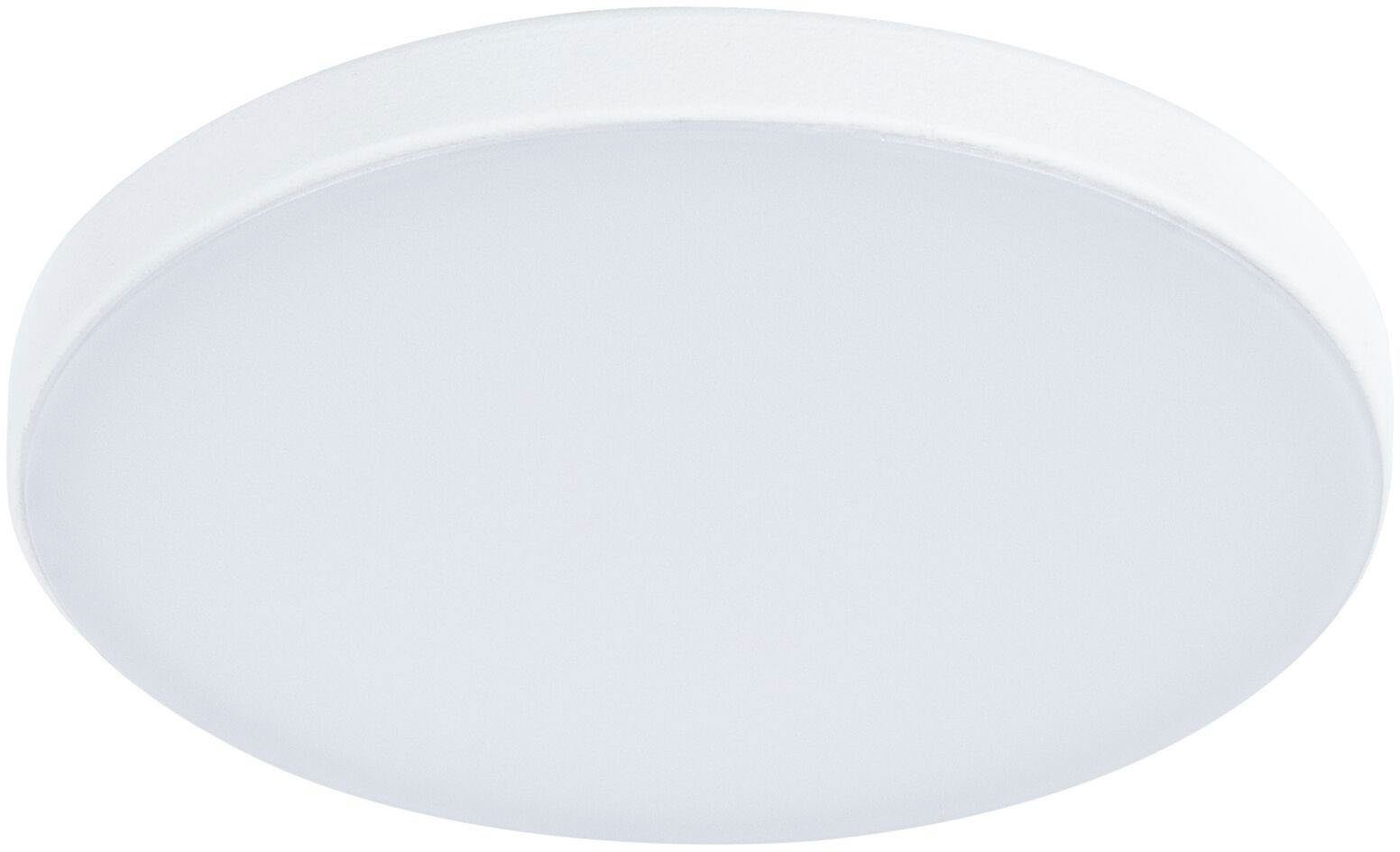 Paulmann LED Einbauleuchte Veluna VariFit Edge IP44 rund 4000K Weiß dimmbar, LED fest integriert, Neutralweiß, LED Einbaupanel IP44 rund, 4000K Weiß dimmbar