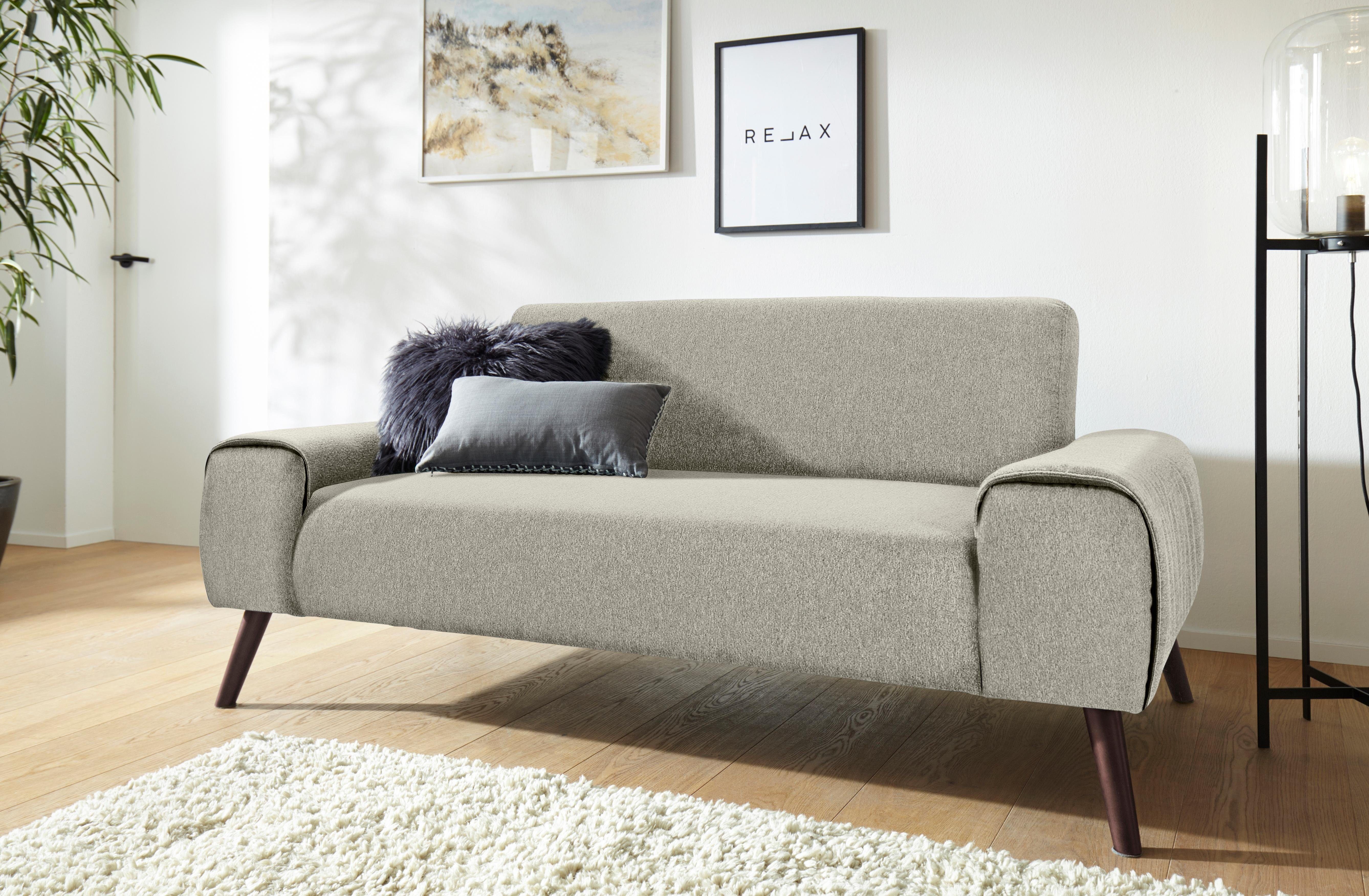 sofa Holzwerkstoff fashion - exxpo FSC®-zertifizierter 3-Sitzer,