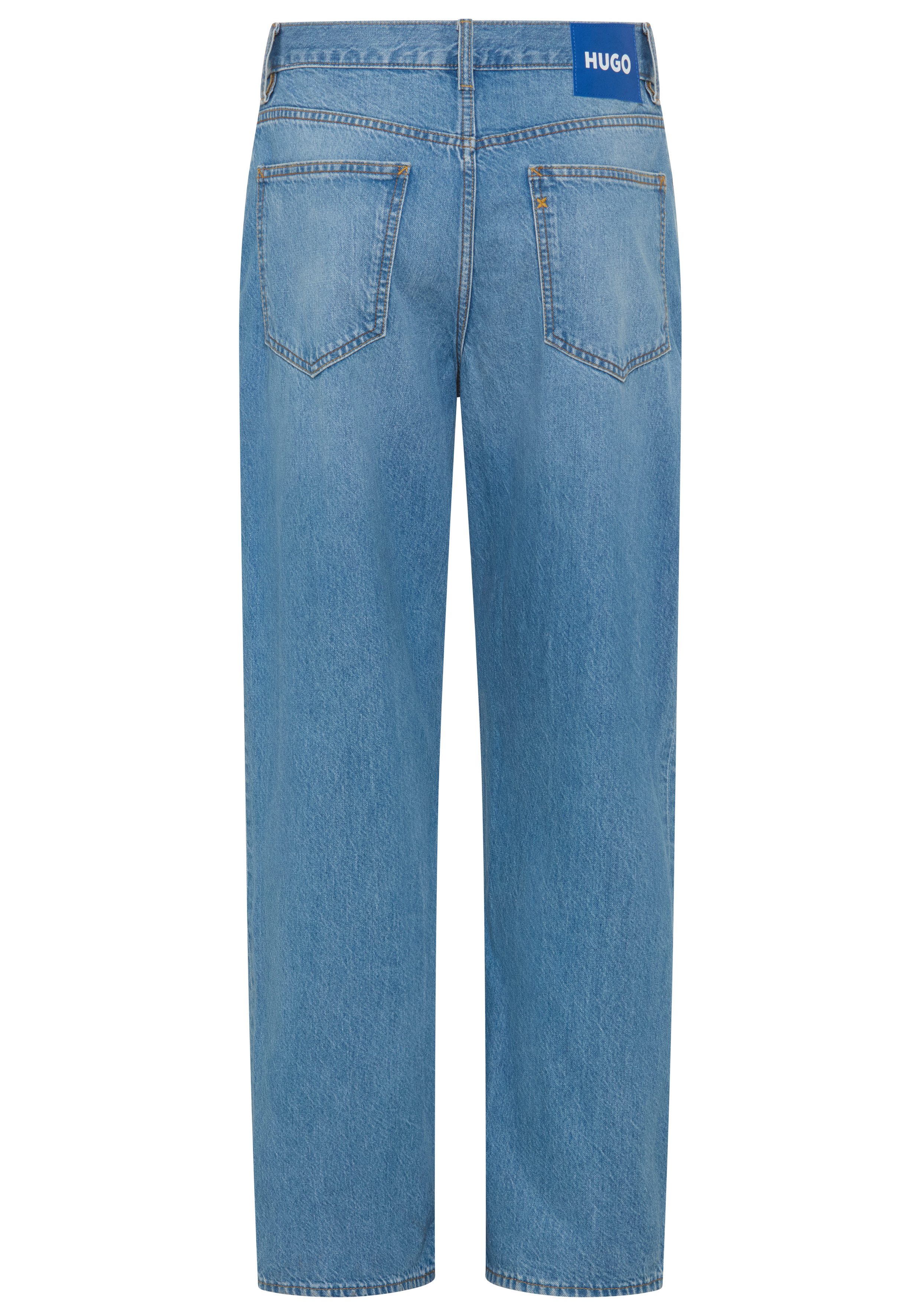 HUGO 5-Pocket-Jeans Nate Baggy Fit, stone washed – Bild 3 von 3