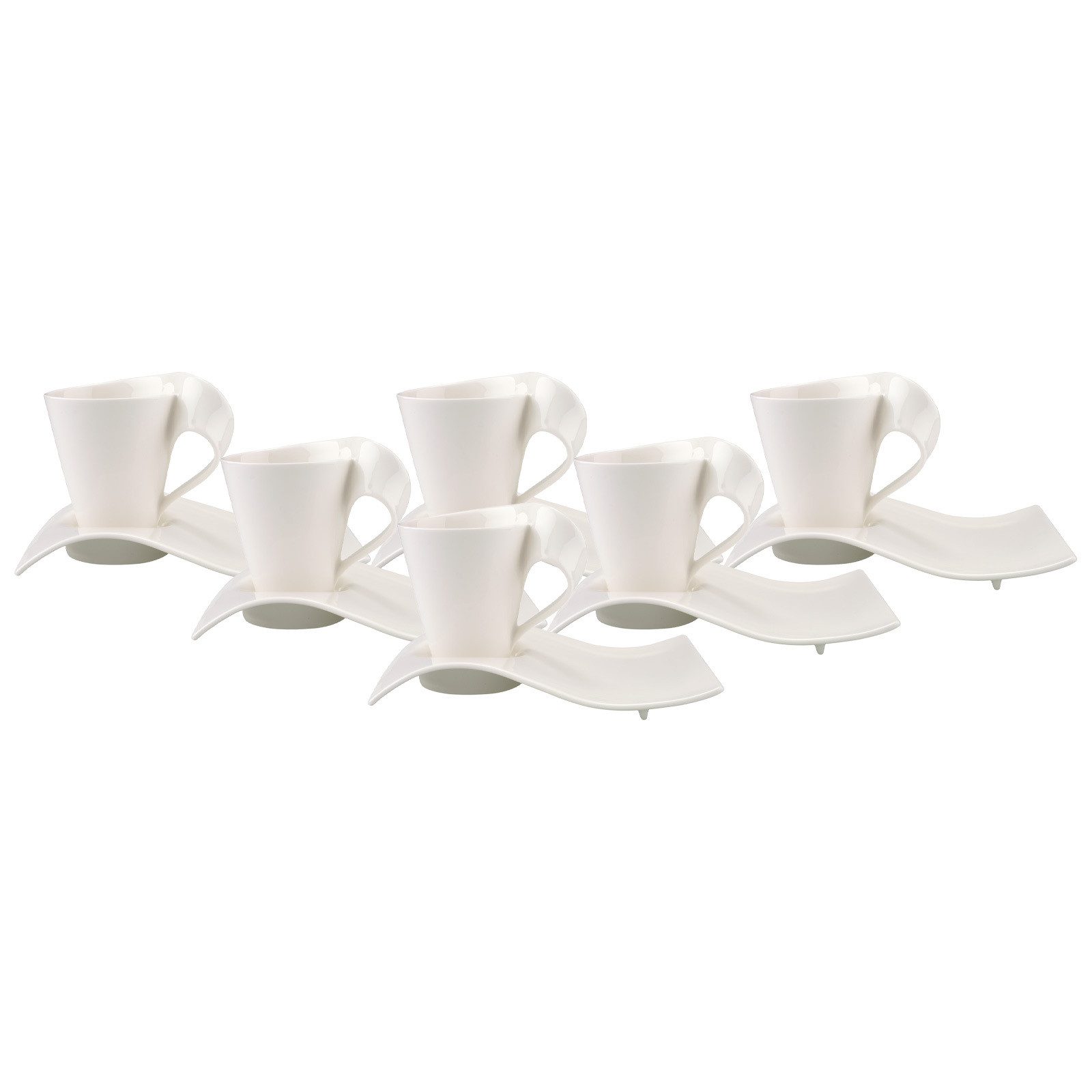 Tasse NewWave Caffè Kaffeebecher mit Unterteller 300 ml