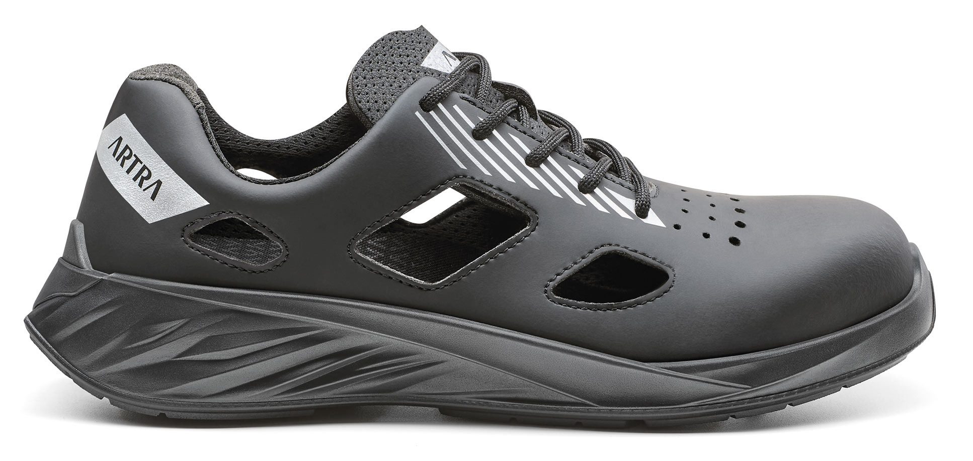 ARTRA FOOTWEAR ARYN 321 Air schwarz S1 PL Schutzkappe metallfrei durchtrittsicher Sicherheitsschuh Metallfrei