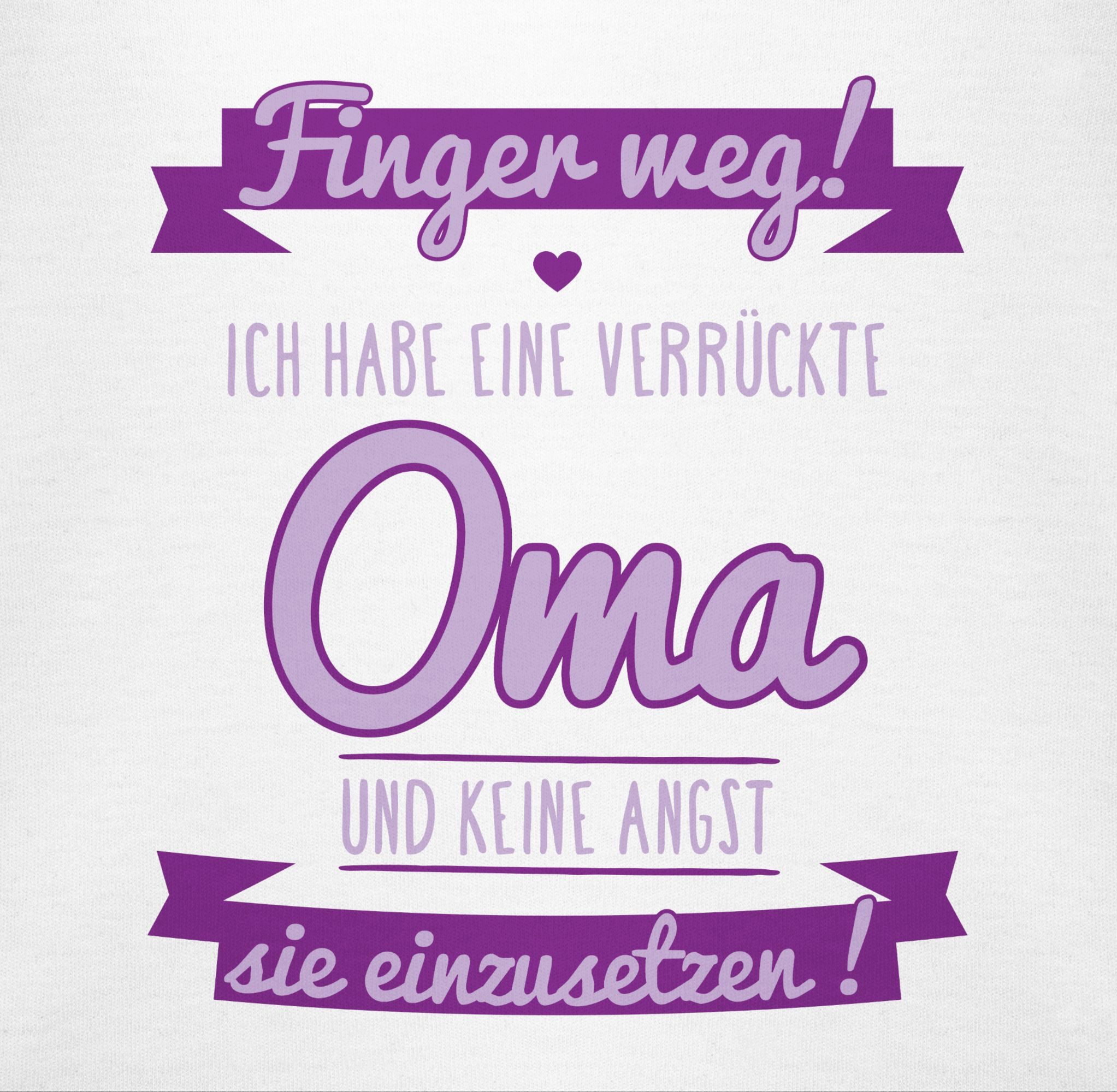 Shirtracer Shirtbody Ich Habe eine verrückte Oma-lila Sprüche Baby