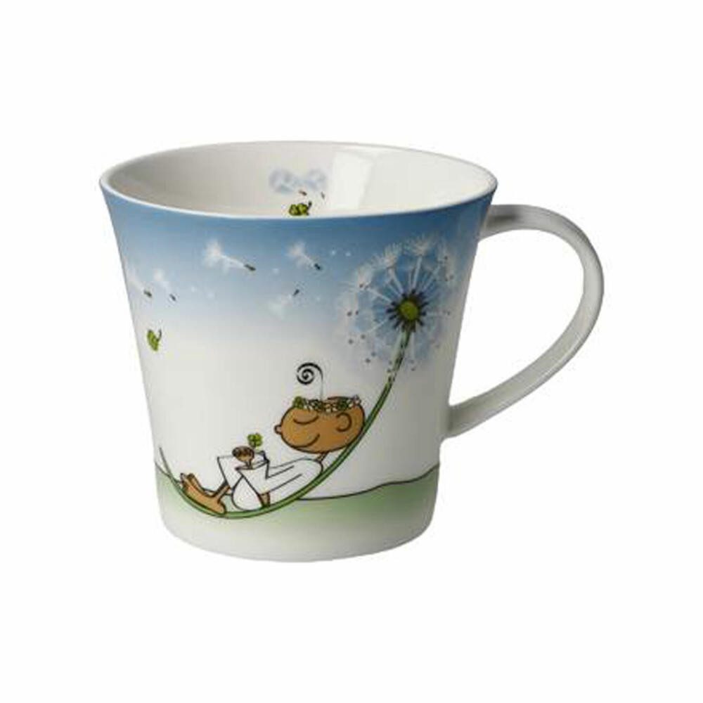 Goebel Tasse Der kleine Yogi - Dein Glück, Fine Bone China