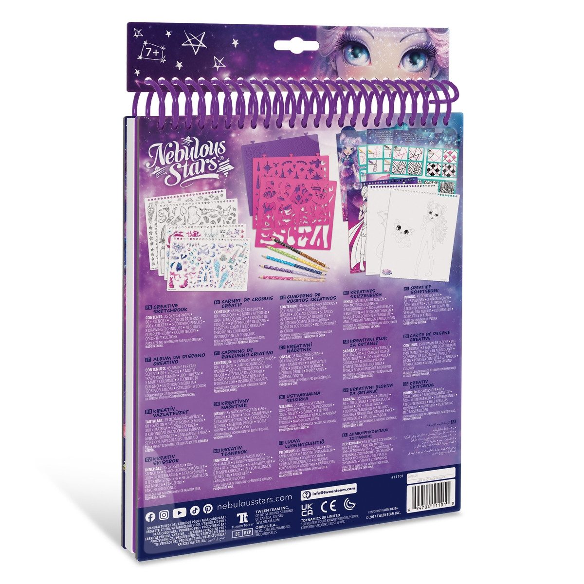 Toynamics Europe Skizzenbuch Nebulous Stars Skizzenbuch