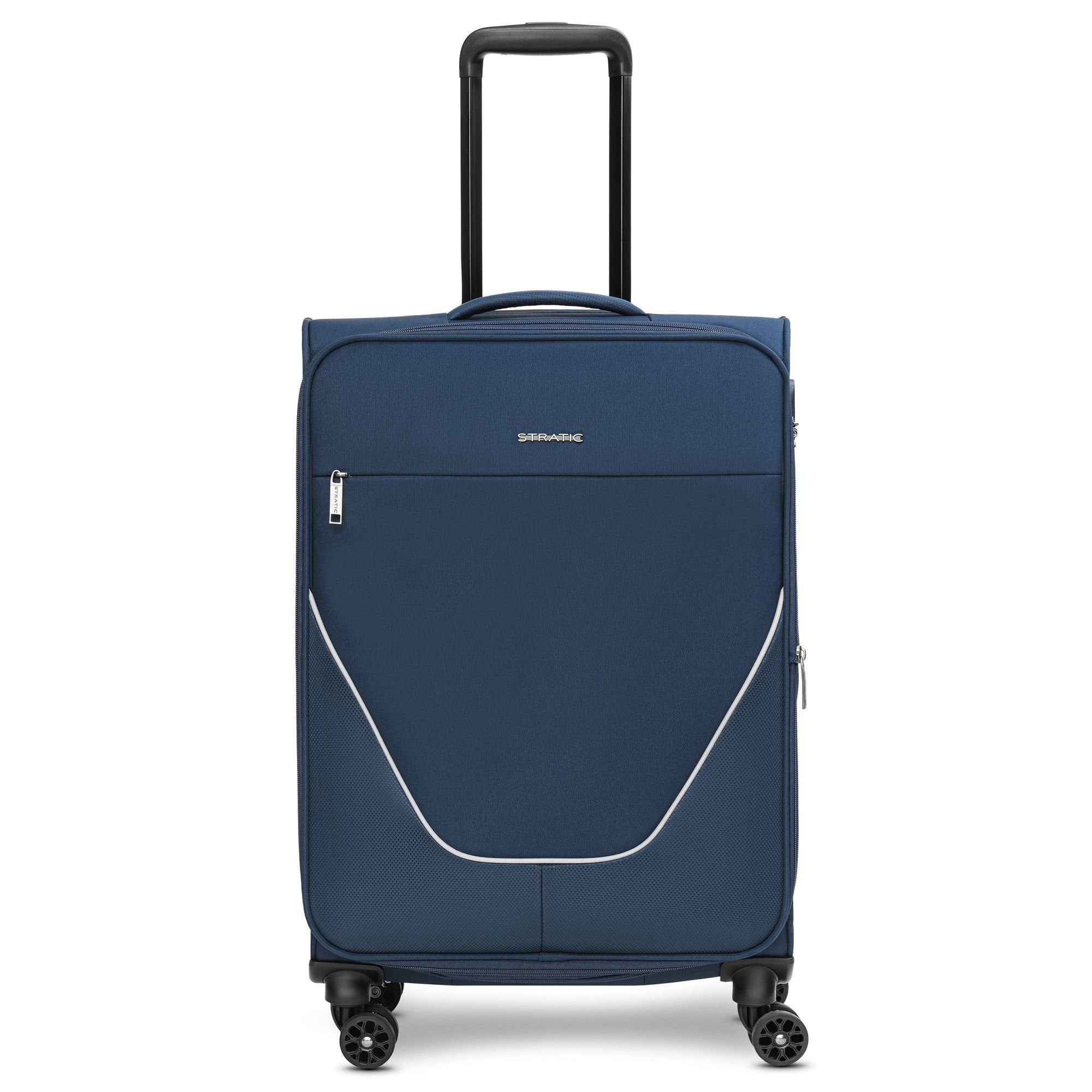 Stratic Weichgepäck-Trolley taska, 4 Rollen, Polyester navy