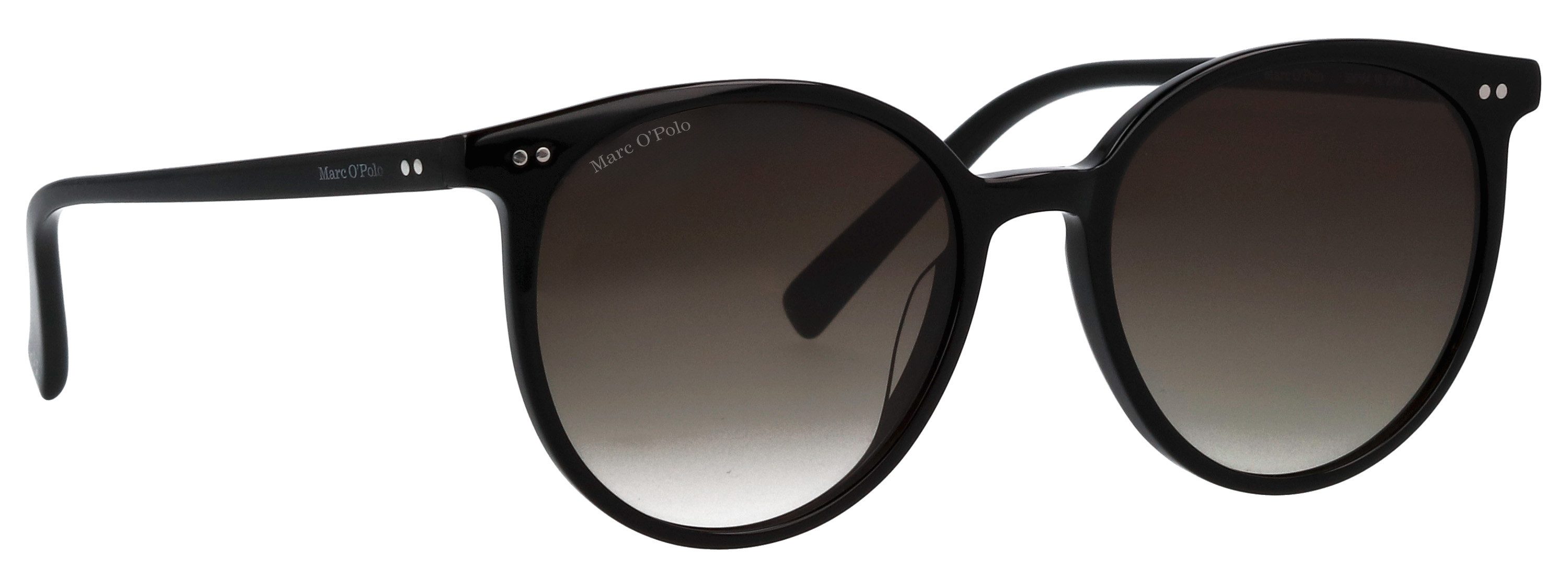 Marc O'Polo Sonnenbrille Modell 506164 Form Panto, Logoschriftzug auf Bügel, Kunststofffassung