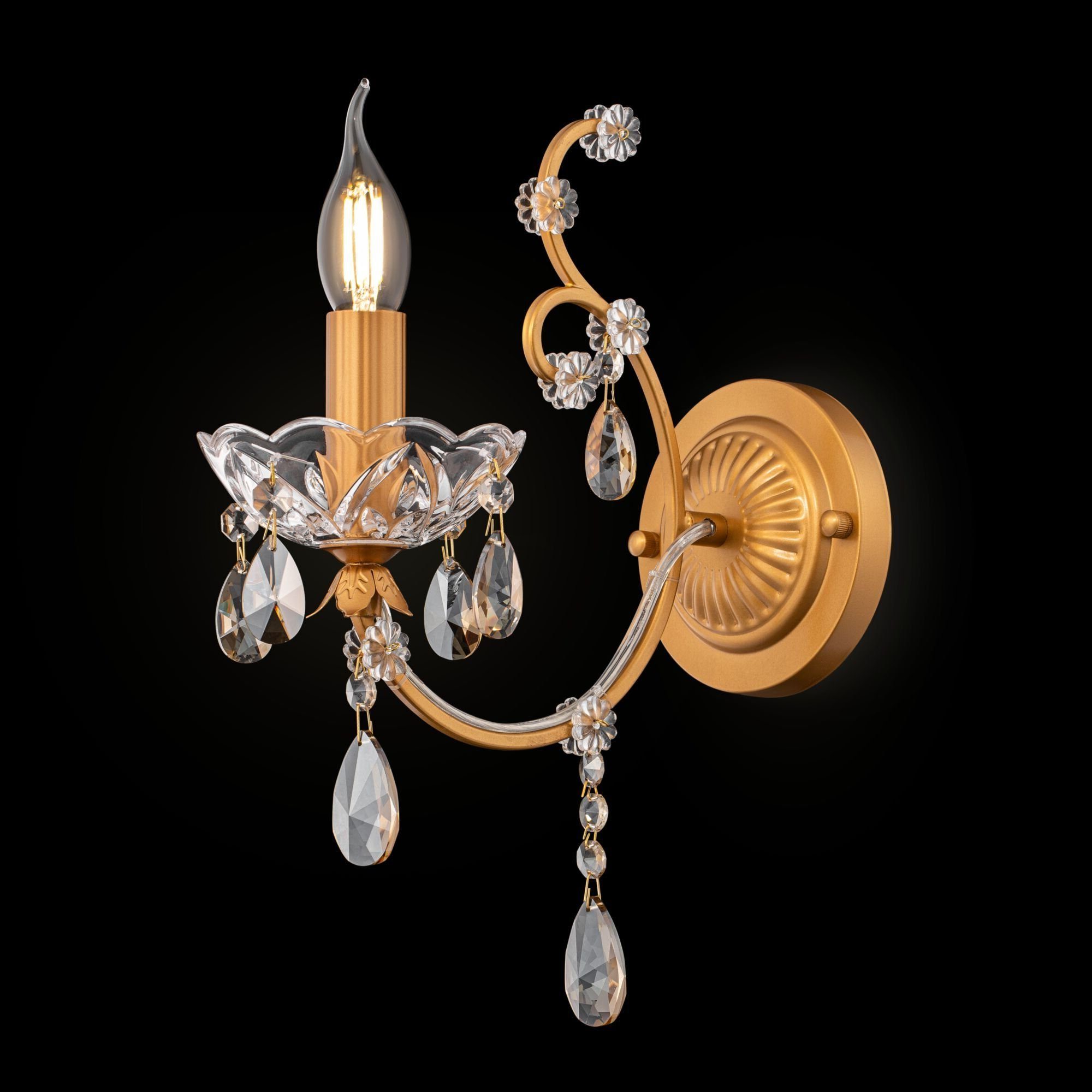 LIGHTING Leuchtmittel, ohne Raumobjekt Sevilla dekoratives Design DECORATIVE MAYTONI Wandleuchte & cm, hochwertige 12x36x27 Lampe