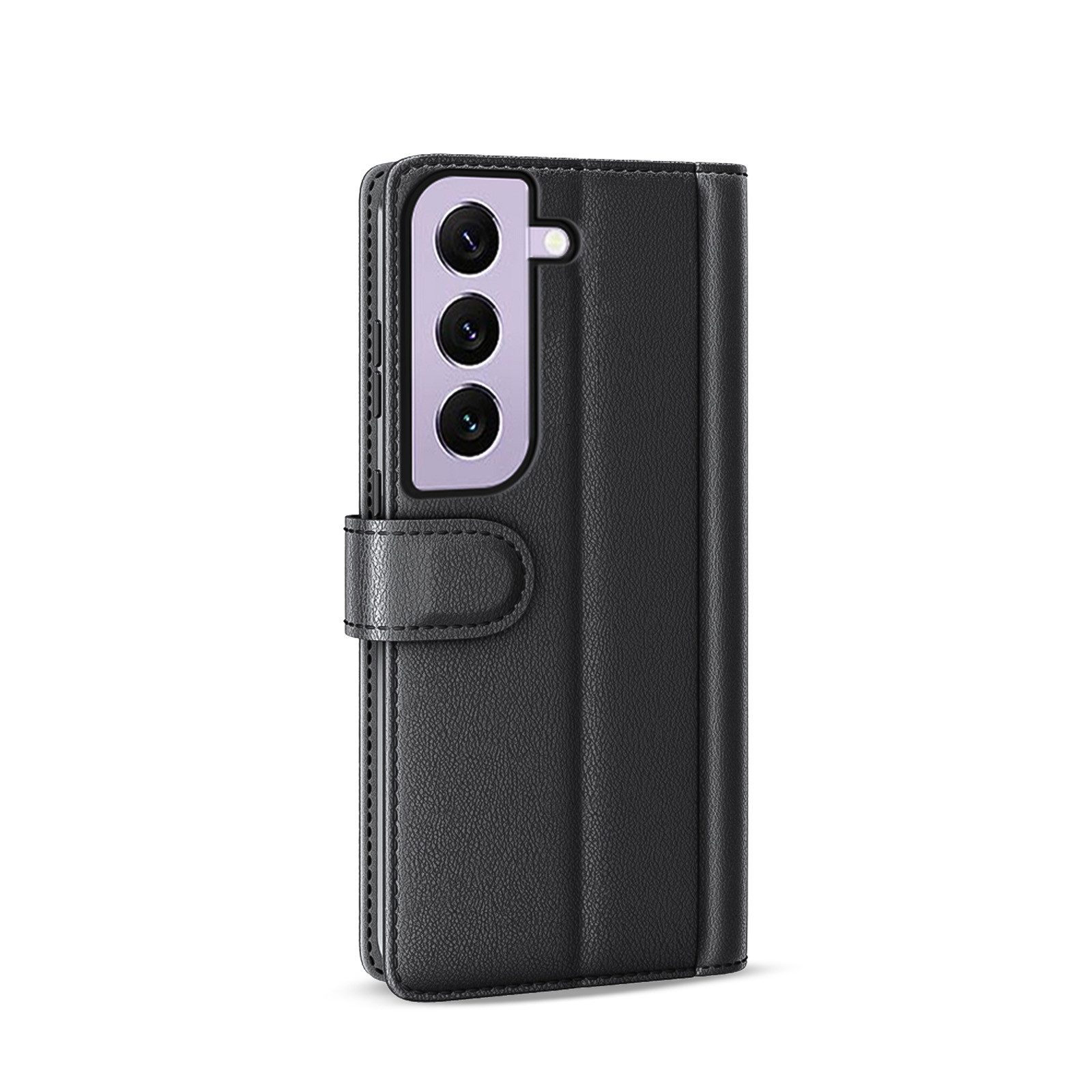 Tec-Expert Handyhülle Echtleder Hülle für Samsung Galaxy S23 6.1 Zoll, 6.1", Cover Klapphülle Case mit Kartenfächern und Geldfach aufstellbar – Bild 5 von 5