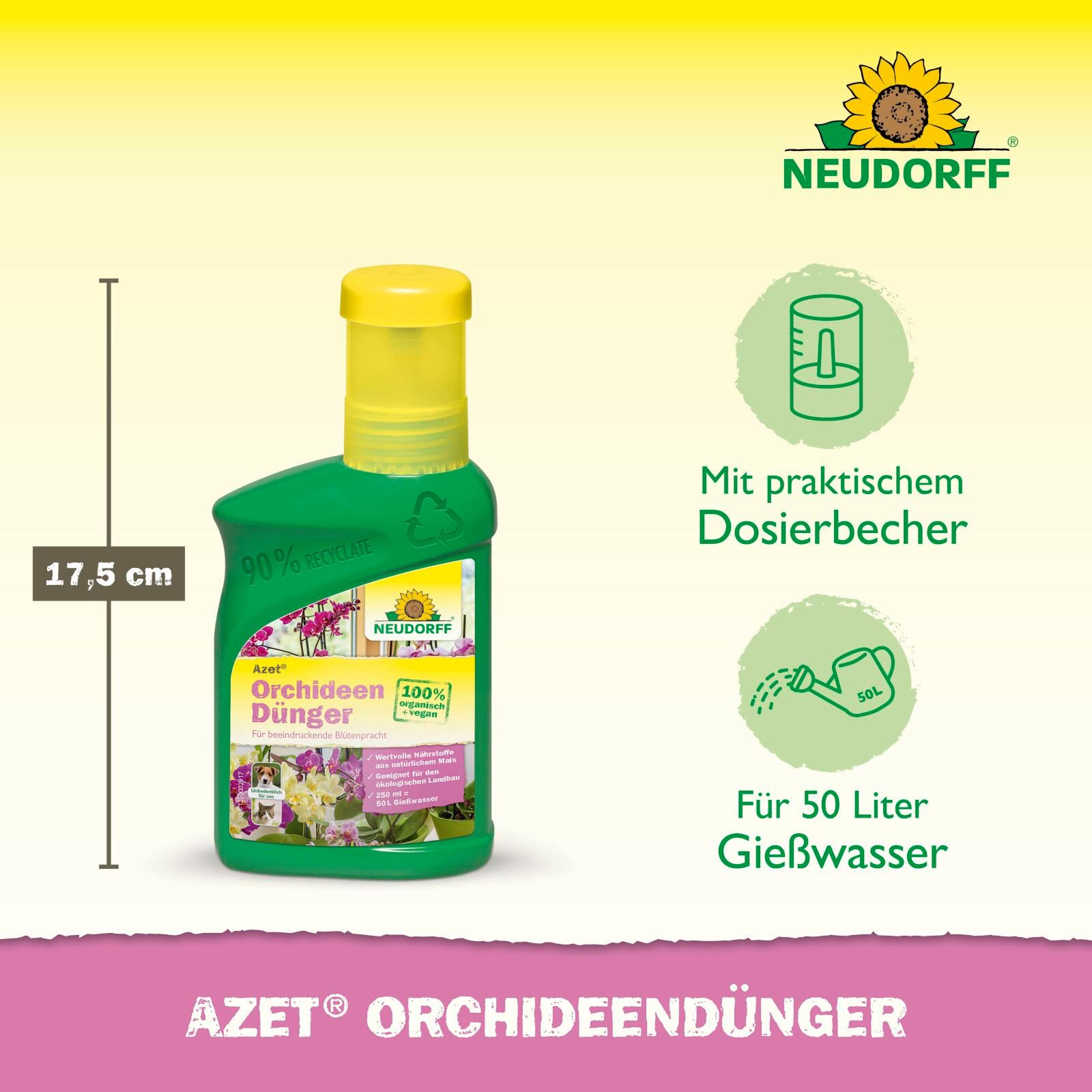 Neudorff Pflanzendünger Azet OrchideenDünger 250 ml