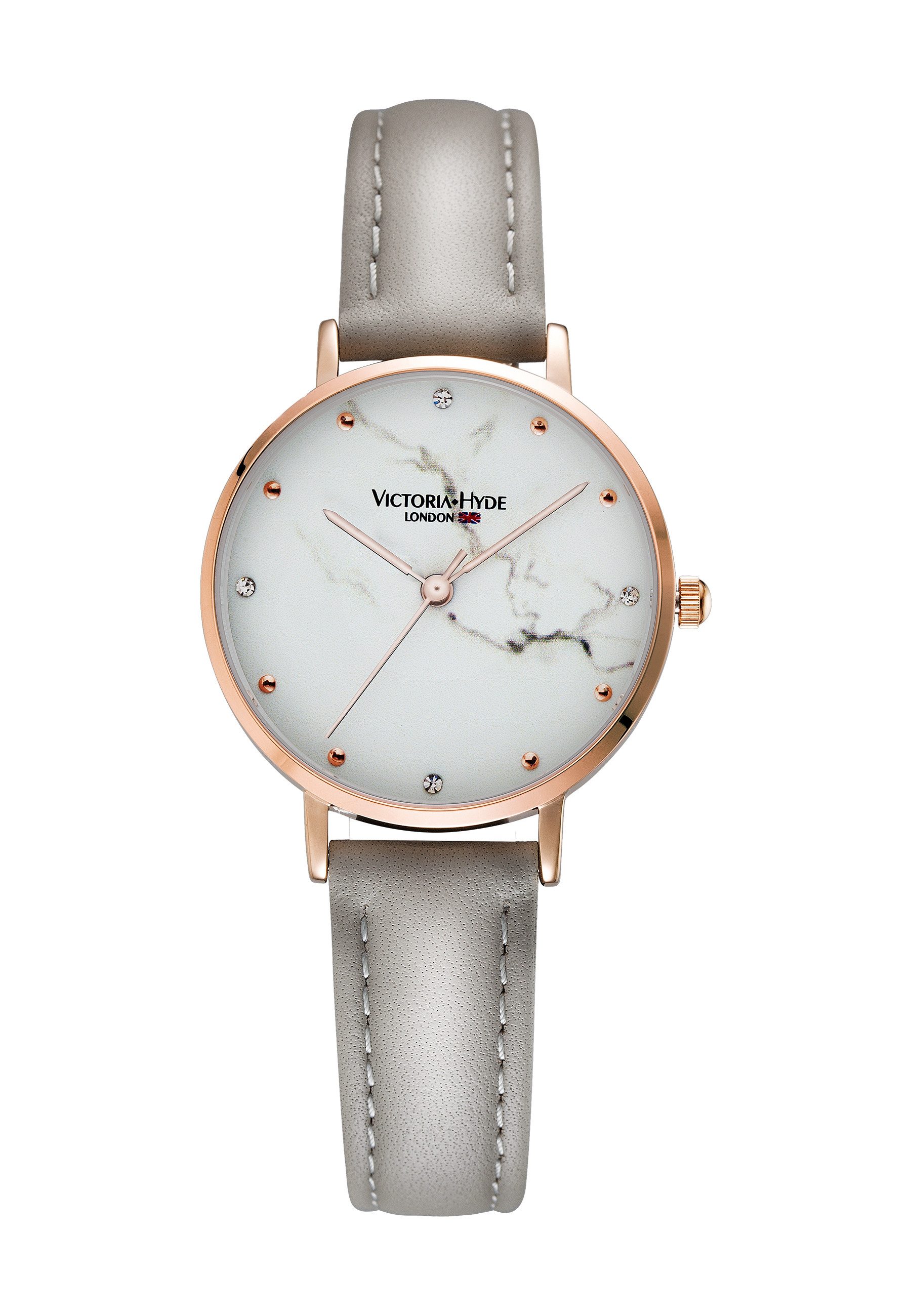 Victoria Hyde Quarzuhr Victoria Hyde Marble Arch Mineral Damen Lederarmband, (1-tlg., Kein Set)