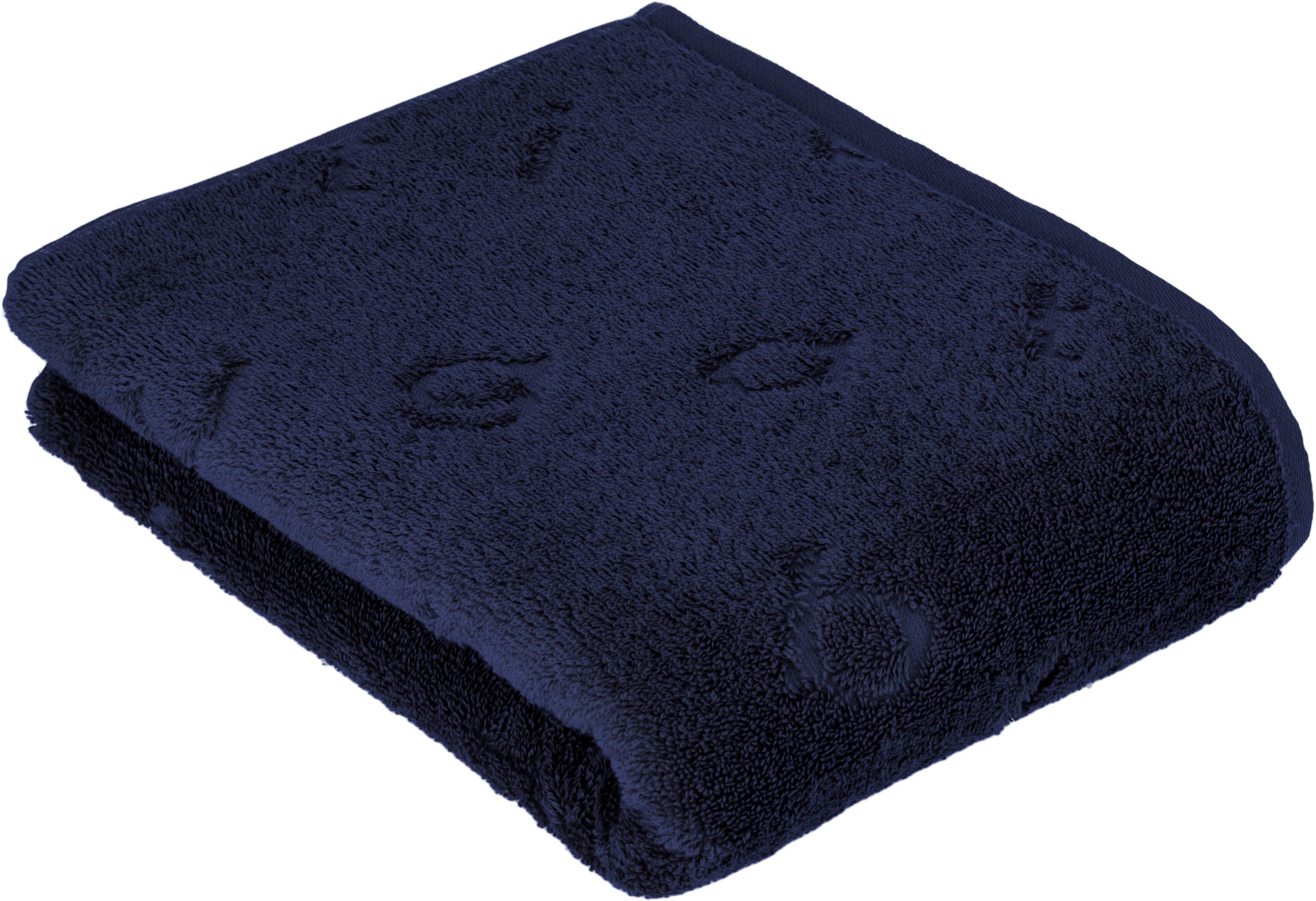 bugatti Badetuch Trentino, Walkfrottier (1-St), all over Logoeinwebung